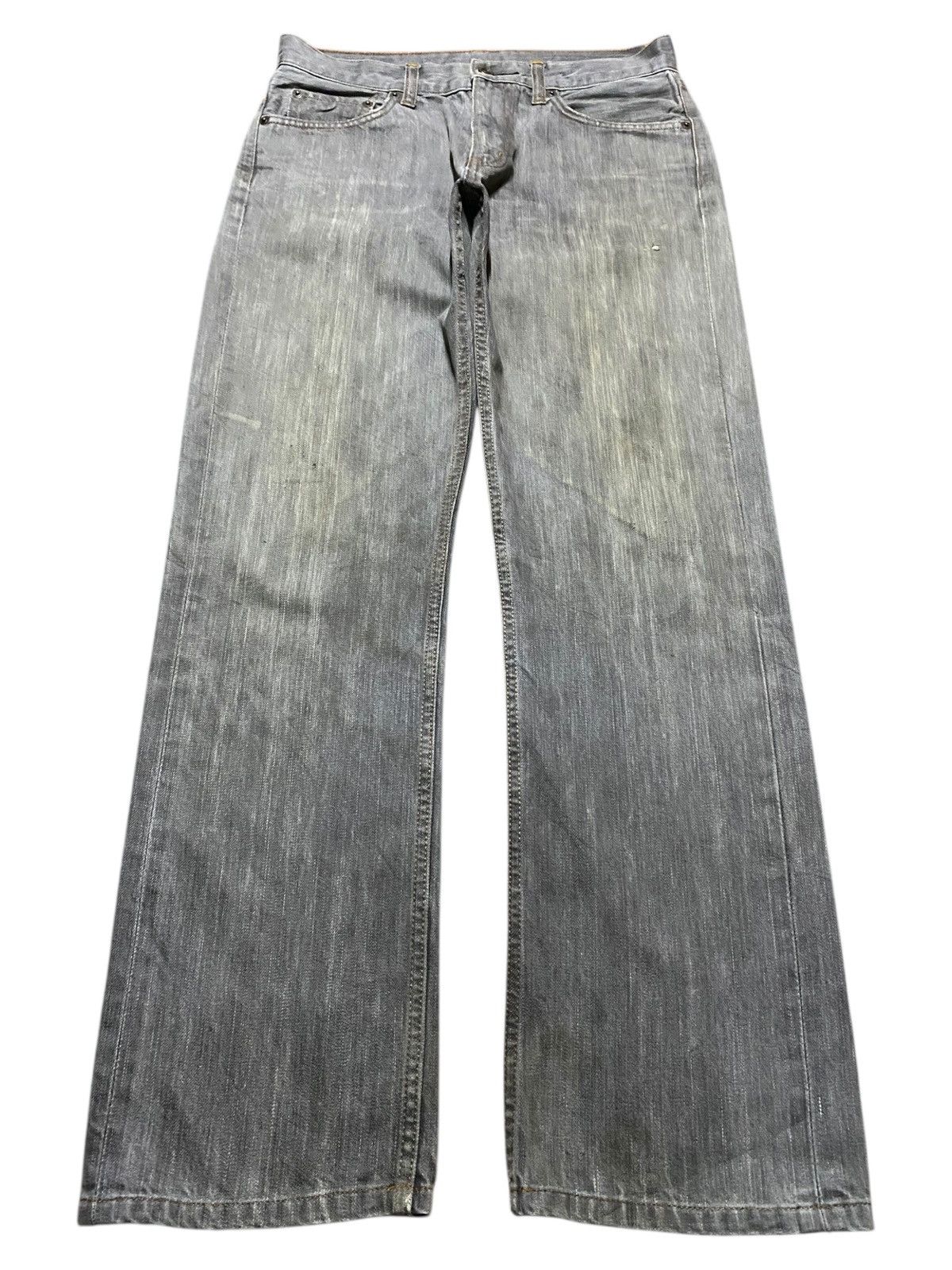 Japanese Brand Vintage Japanese Brand Uniqlo Denim Faded Wash Loose Jeans Size US 30 / EU 46 - 1 Thumbnail
