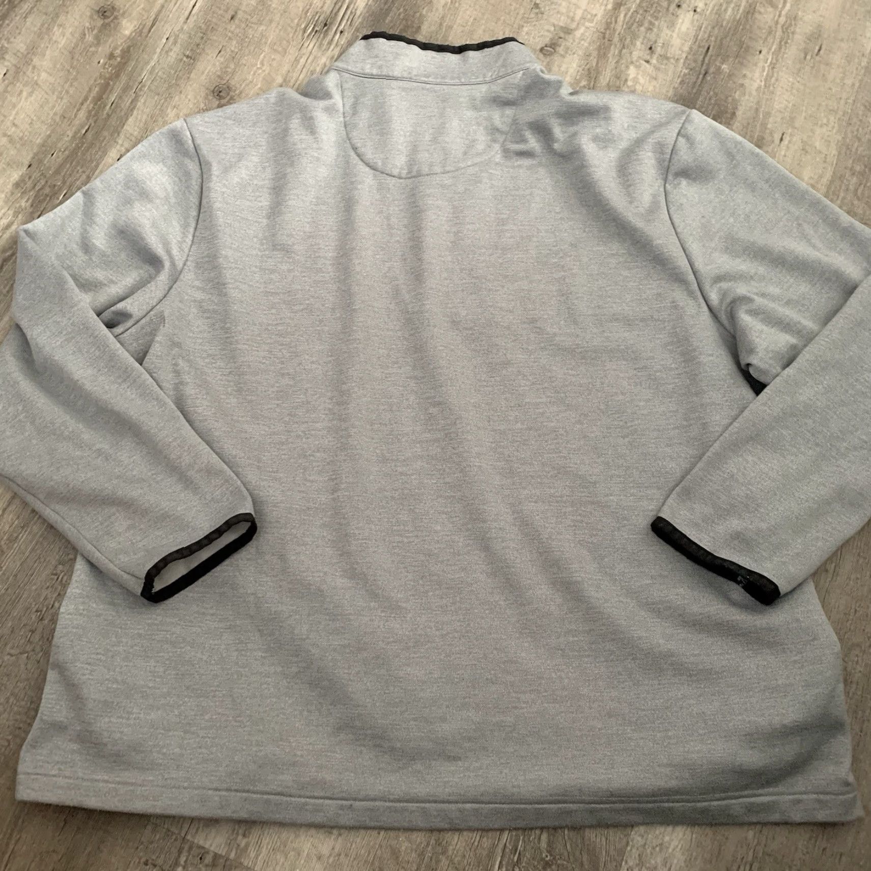 Callaway Callaway Pullover Mens XXL Gray 1/4 Zip Fleece Lined Golf Sweatshirt with Pocket Shirt Mens 2XL Gray Size US XXL / EU 58 / 5 - 5 Thumbnail