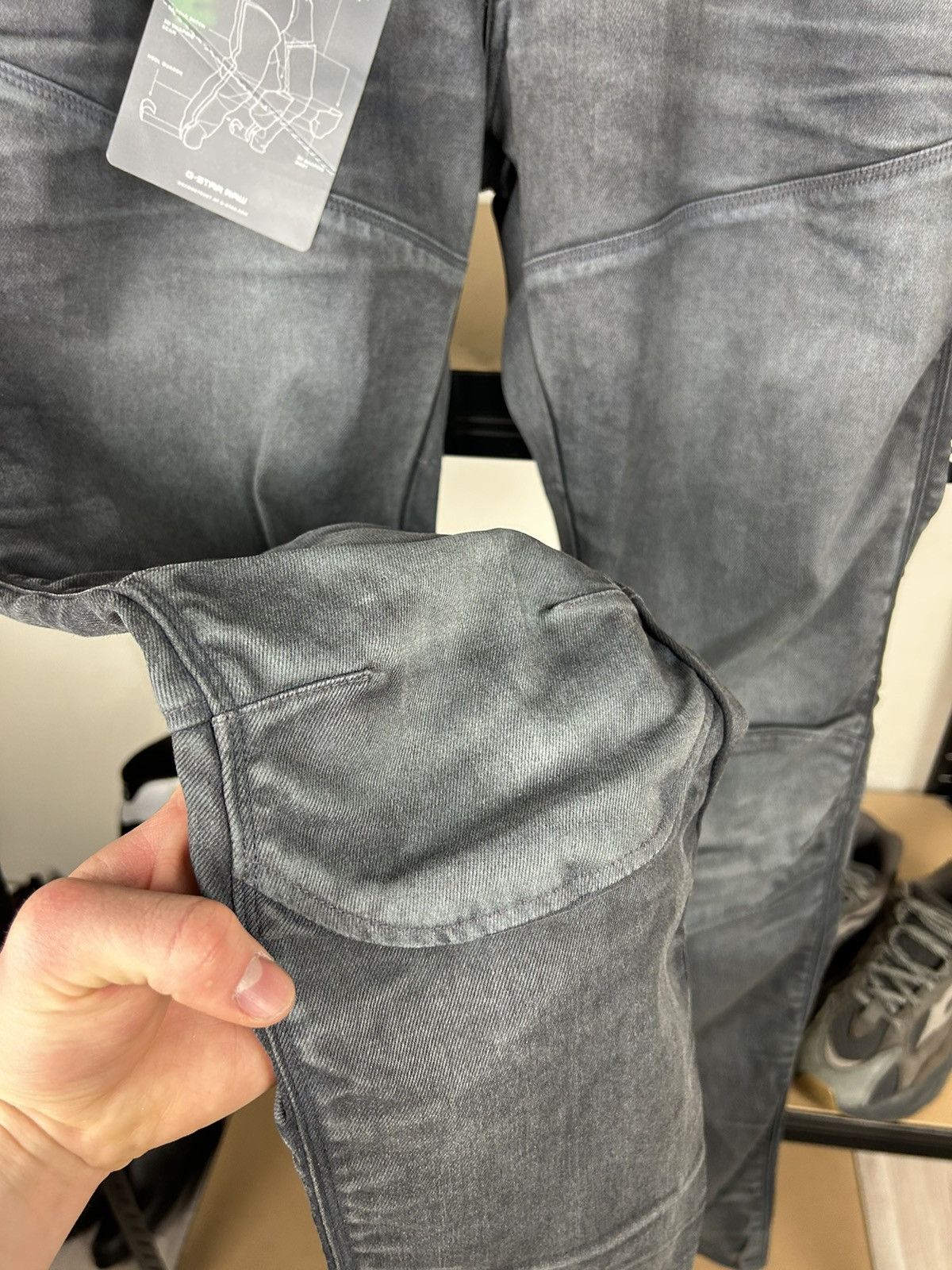 G-Star G Star Raw - 5620 3D Zip Knee (Skinny) Size US 32 / EU 48 - 5 Thumbnail