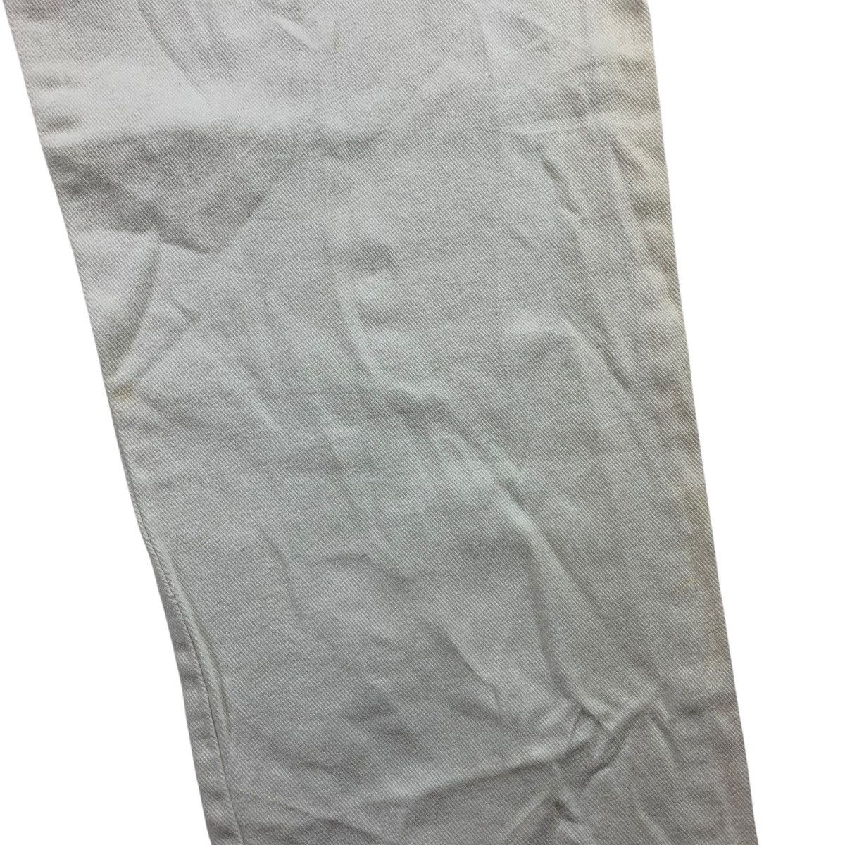 Stone Island × Vintage Vintage STONE ISLAND patches white jeans Size 27" / US 4 / IT 40 - 18 Thumbnail