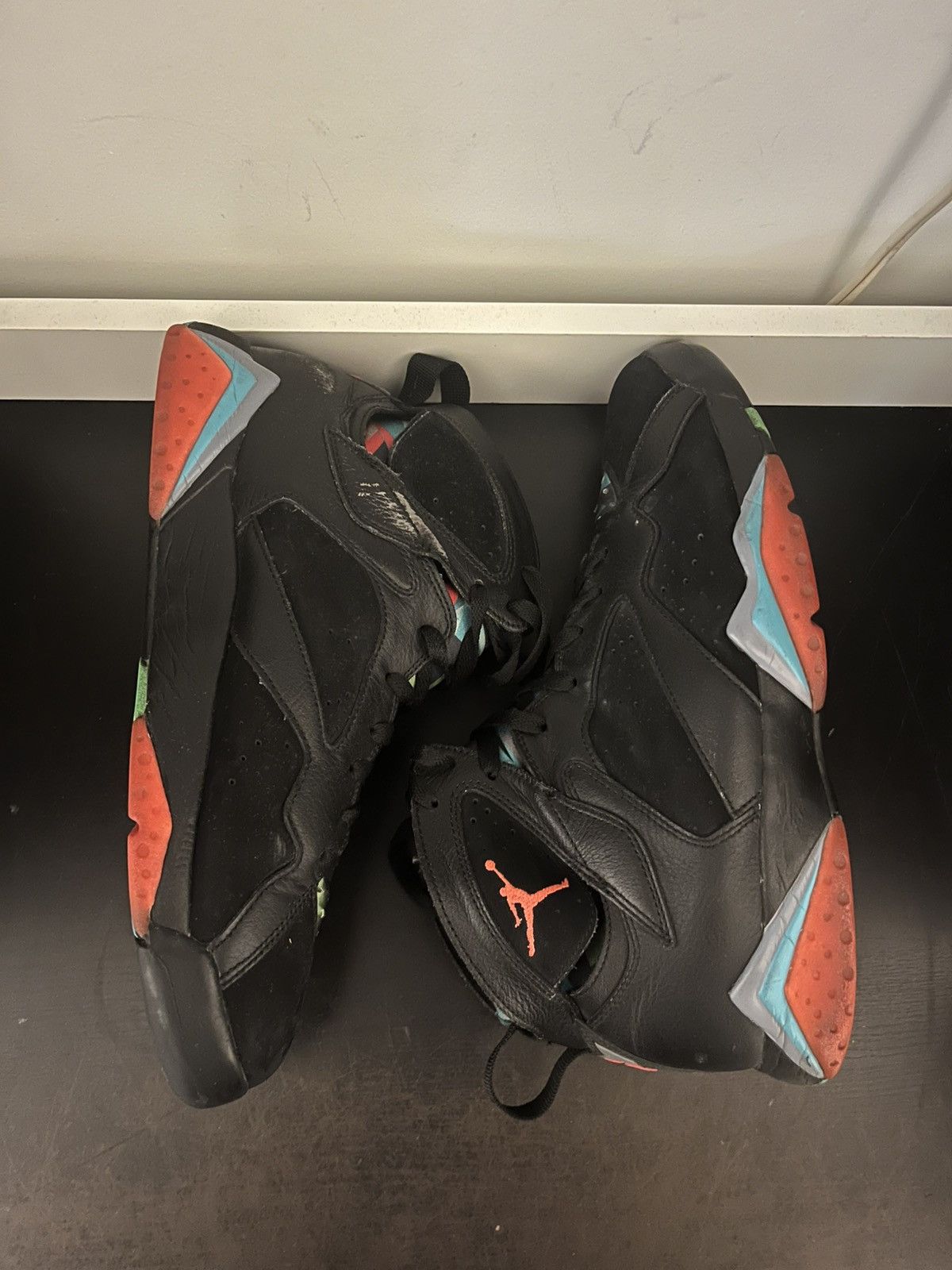 Jordan Brand Air Jordan 7 Retro Barcelona Nights Men’s 10.5 705350-007 Size US 10.5 / EU 43-44 - 2 Thumbnail