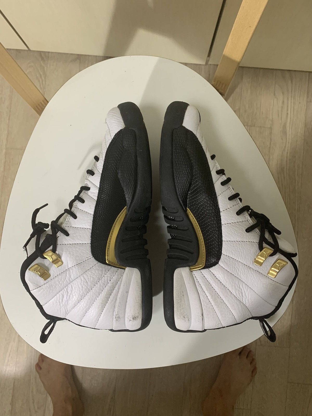 Nike Nike Air Jordan 12 Retro Taxi 6Y Size US 6 / EU 39 - 5 Thumbnail