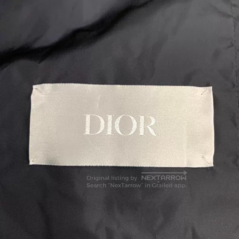 Dior Dior Black logo dark pattern full print stand-up collar zi Size US L / EU 52-54 / 3 - 6 Thumbnail