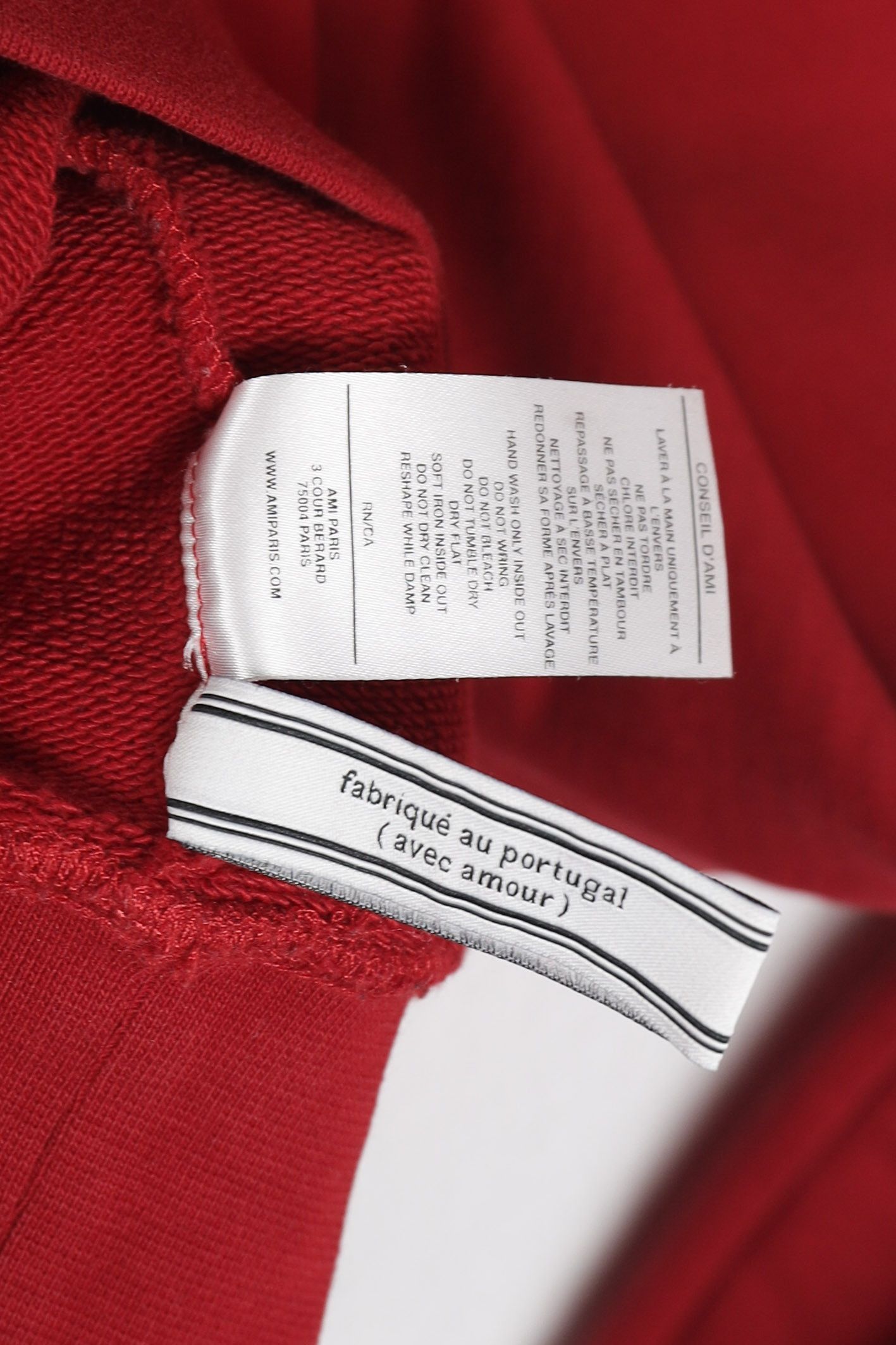 AMI AMI Coucou Londres Logo Cotton-Jersey Sweatshirt Size M / US 6-8 / IT 42-44 - 12 Thumbnail