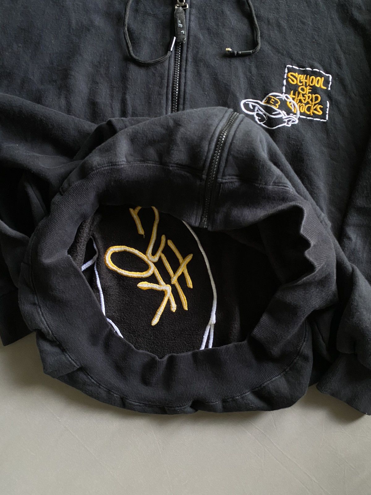 JNCO × Vintage Vintage School Of Hard Knocks Hoodie Size US XL / EU 56 / 4 - 6 Thumbnail