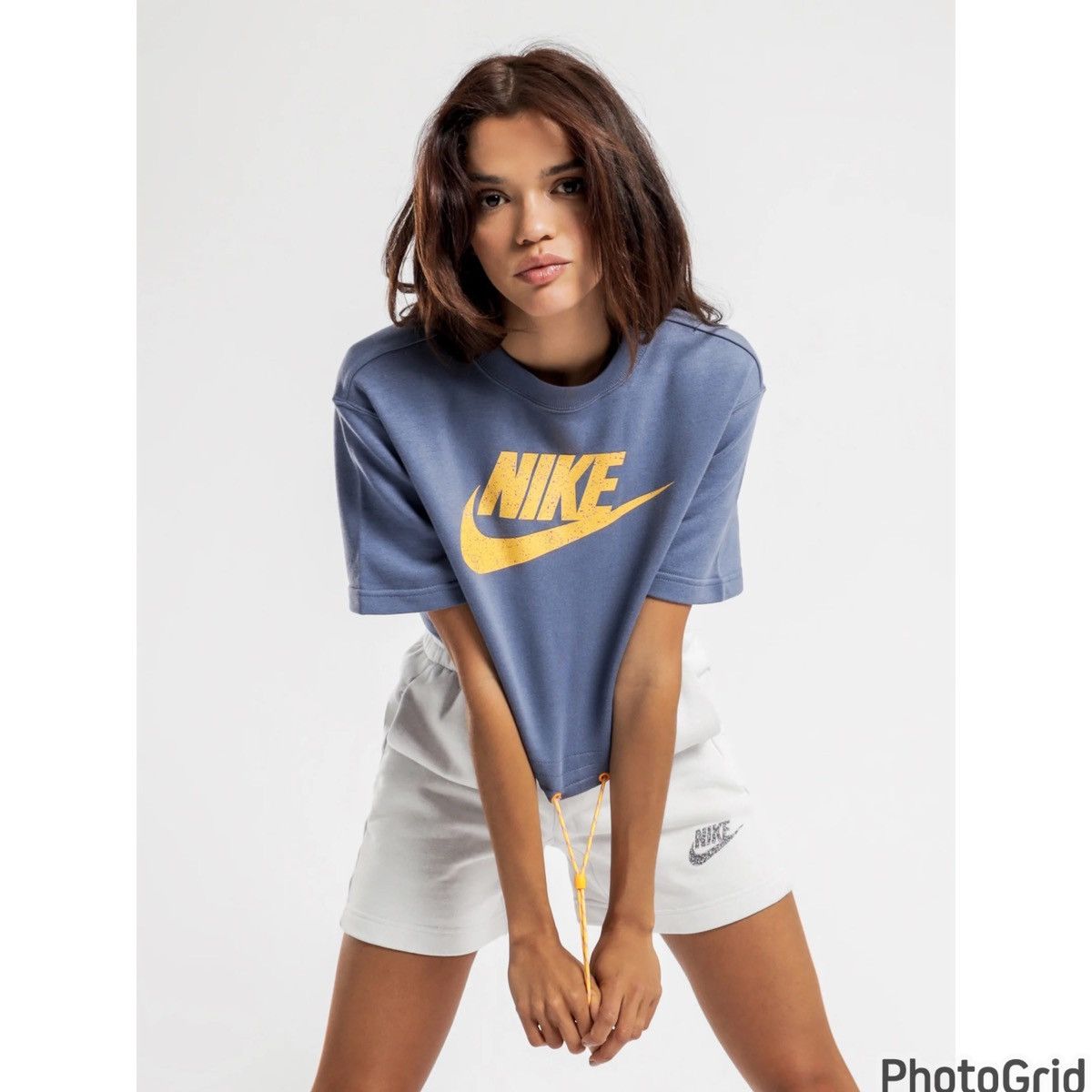Nike Adjustable Cropped Sweatshirt Size XL / US 12-14 / IT 48-50 - 1 Thumbnail