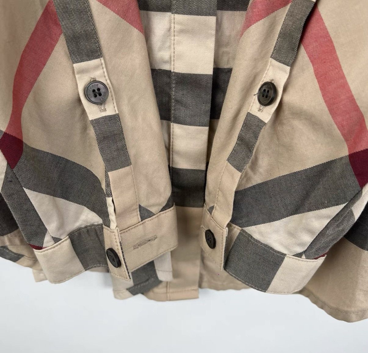 Burberry Burberry Classic Large Plaid Long Sleeve Shirt K12 Size XS / US 0-2 / IT 36-38 - 5 Thumbnail