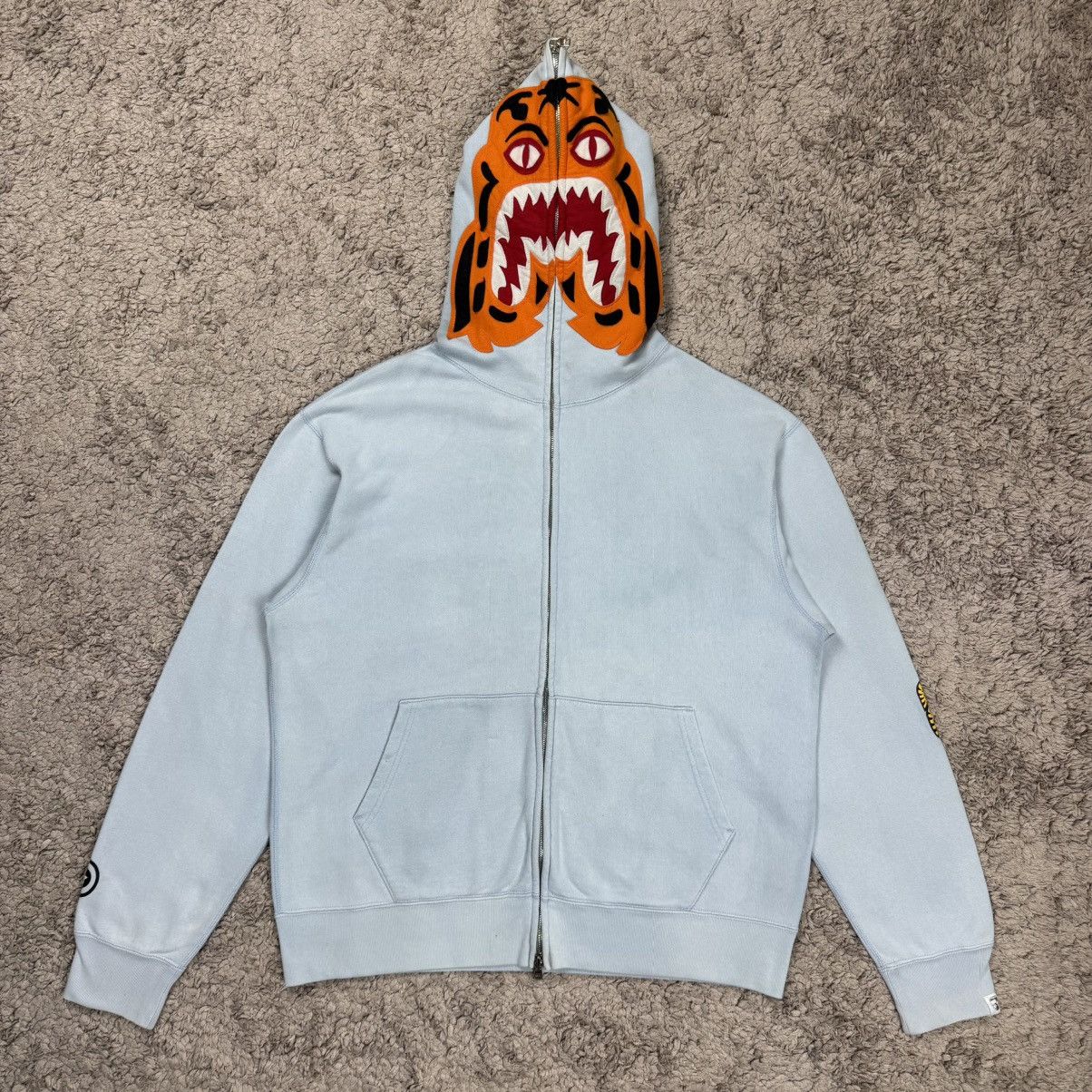 Bape Vintage Bape Tiger Full Zip Hoodie Size US M / EU 48-50 / 2 - 1 Thumbnail