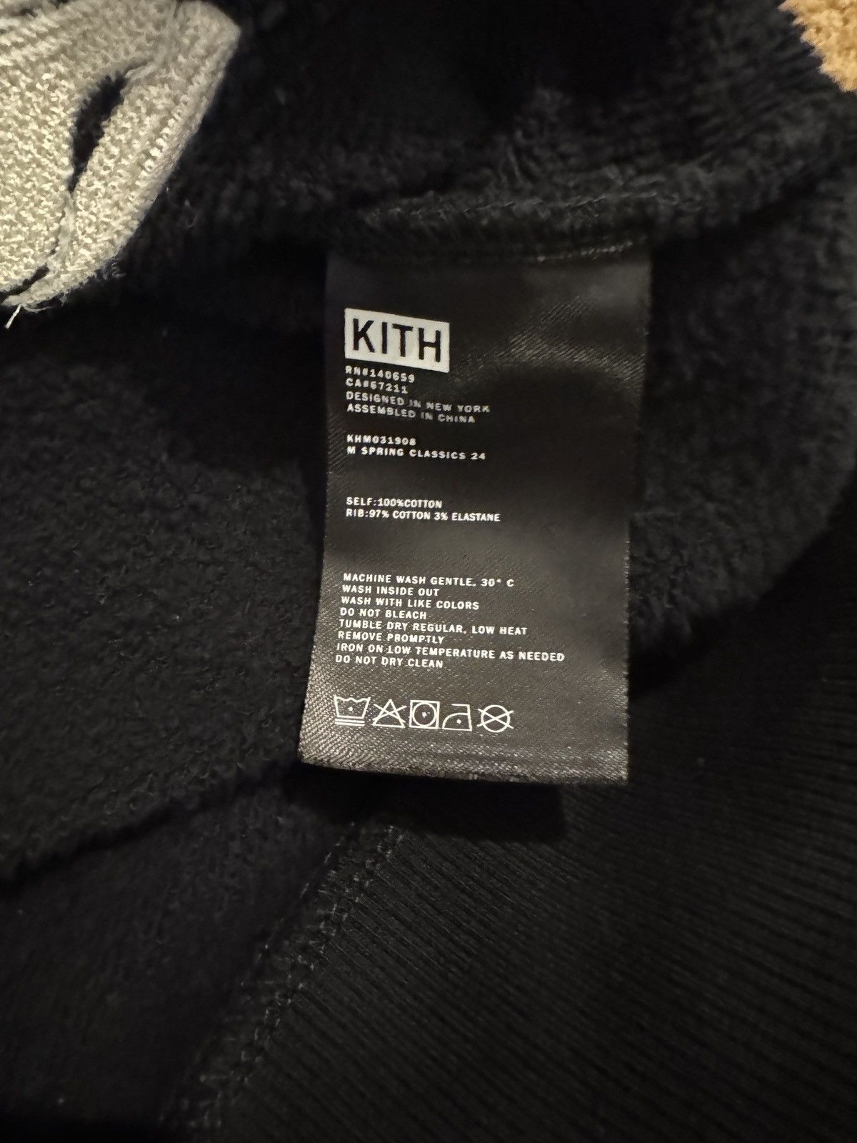 Kith Kith Nelson Collared Pullover Black XL Size US XL / EU 56 / 4 - 3 Thumbnail