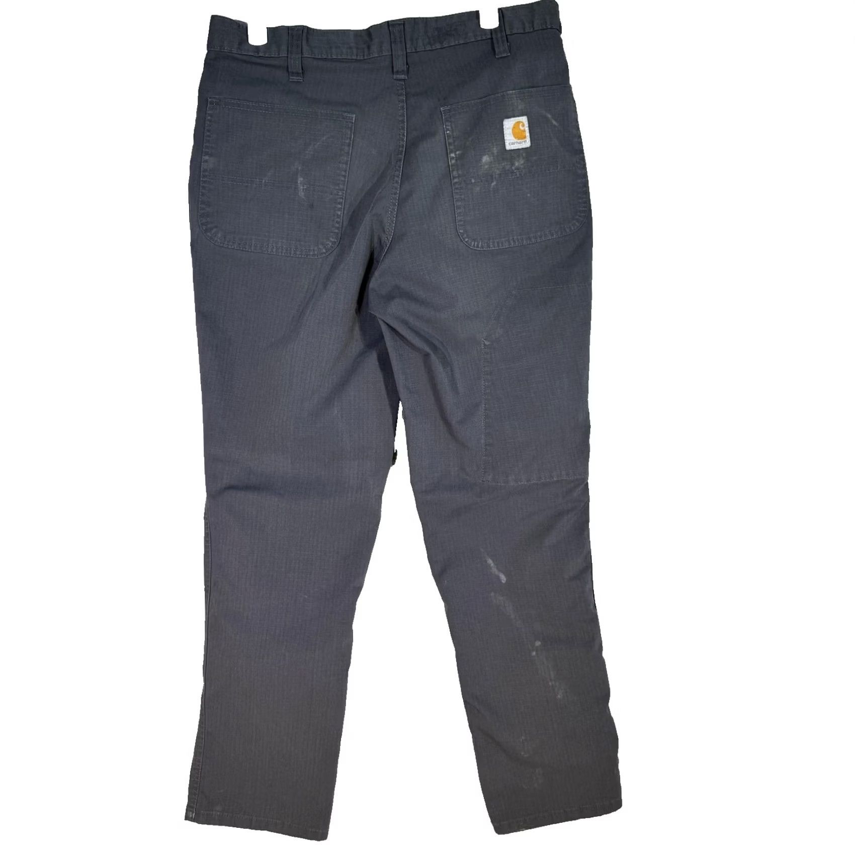 Carhartt Carhartt Pants Mens 30x29 Gray Ripstop Relaxed Fit Work Outdoor Utility Grunge Size US 30 / EU 46 - 2 Thumbnail