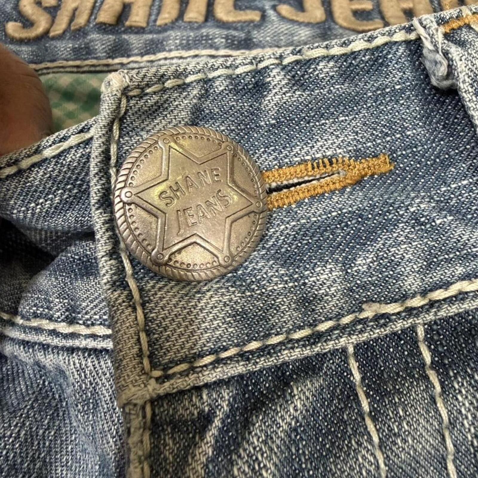 True Religion Shane jeans straight leg vintage article Size US 31 - 5 Thumbnail