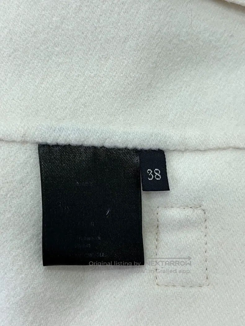Loro Piana LORO PIANA White Cashmere Long Coat Size XS / US 0-2 / IT 36-38 - 5 Thumbnail