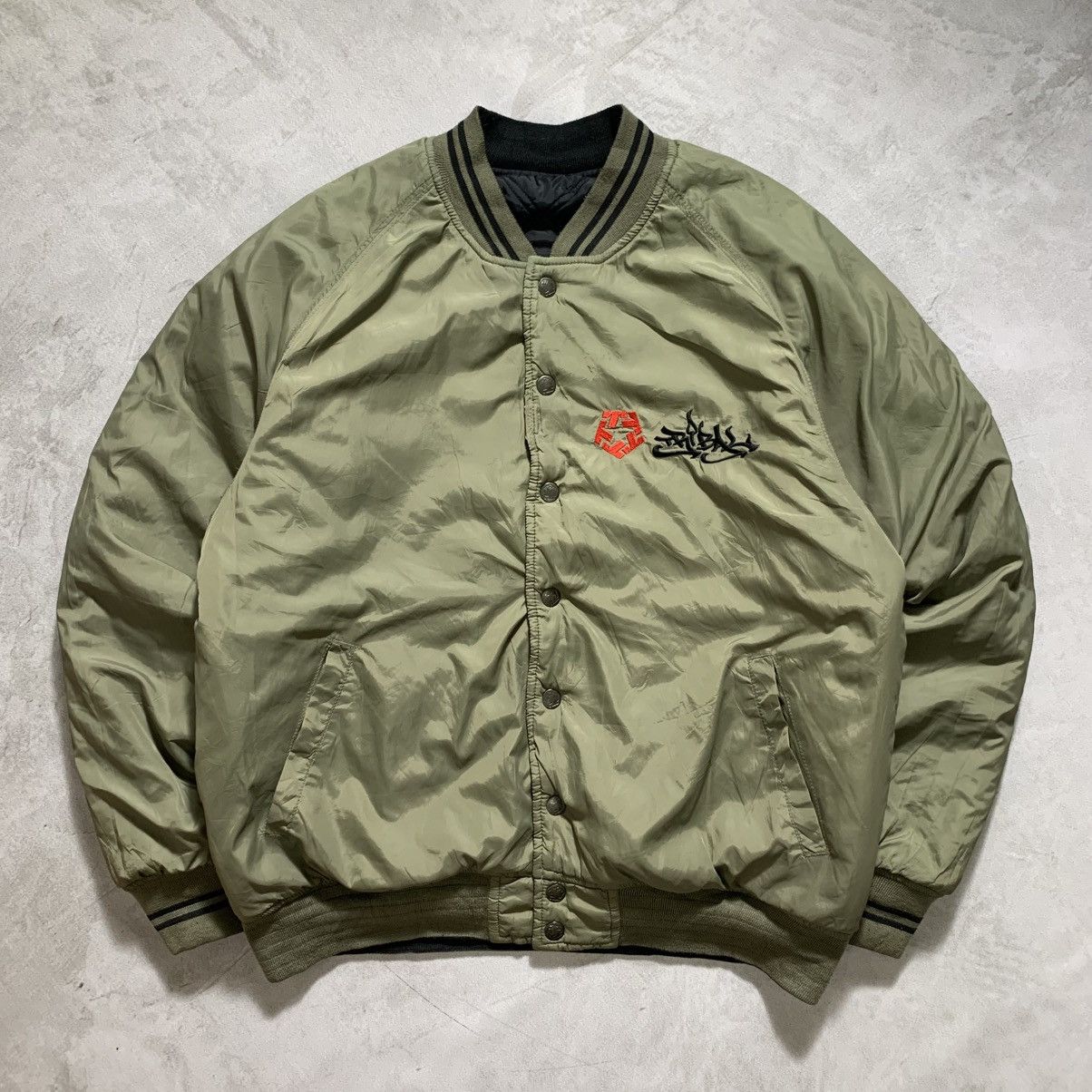 Tribal Streetwear Vintage Tribal Gear Reversible Bomber Jacket Size US L / EU 52-54 / 3 - 2 Thumbnail