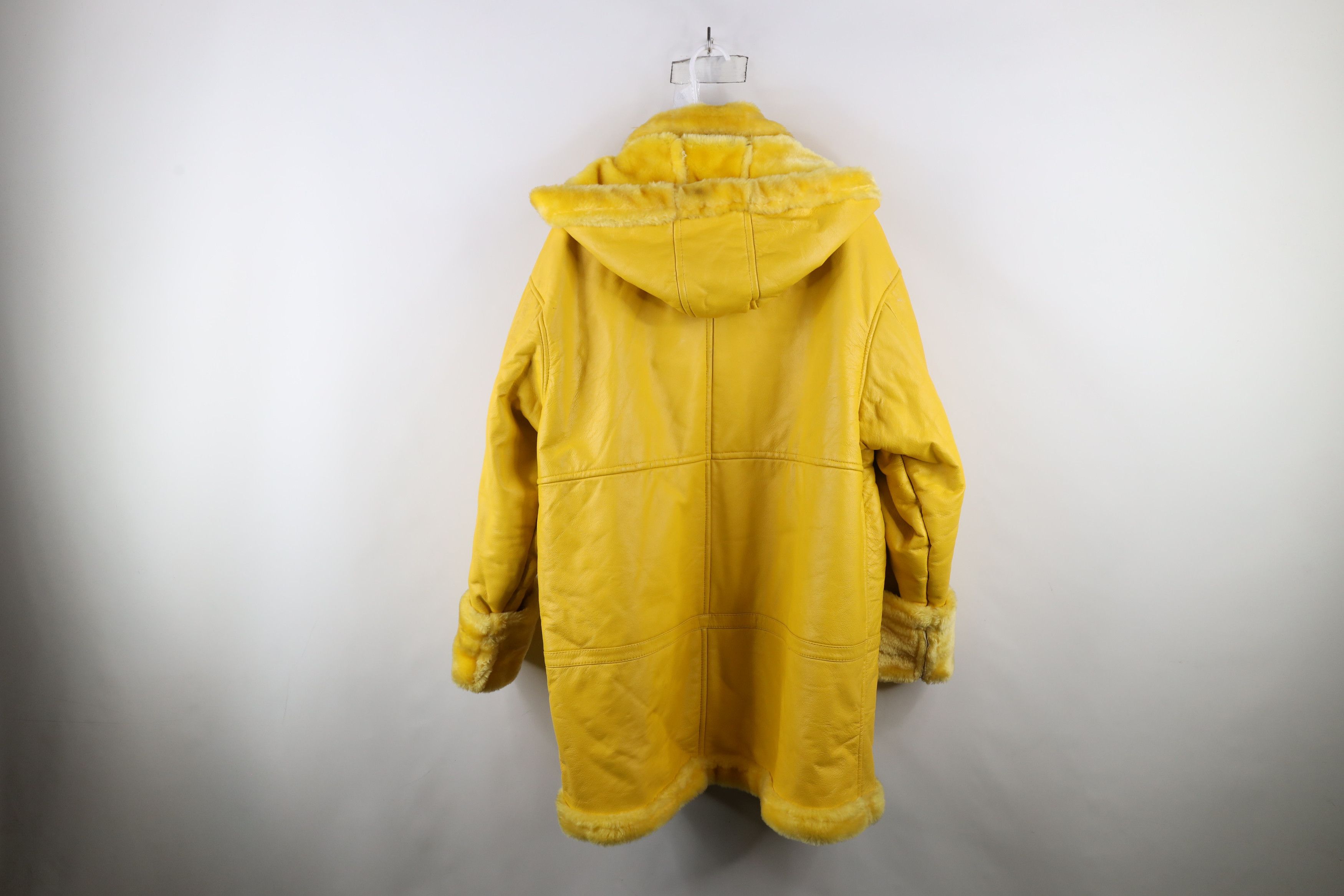 Vintage Vintage 90s Streetwear Lined Leather Penny Lane Jacket Size XL / US 12-14 / IT 48-50 - 12 Thumbnail