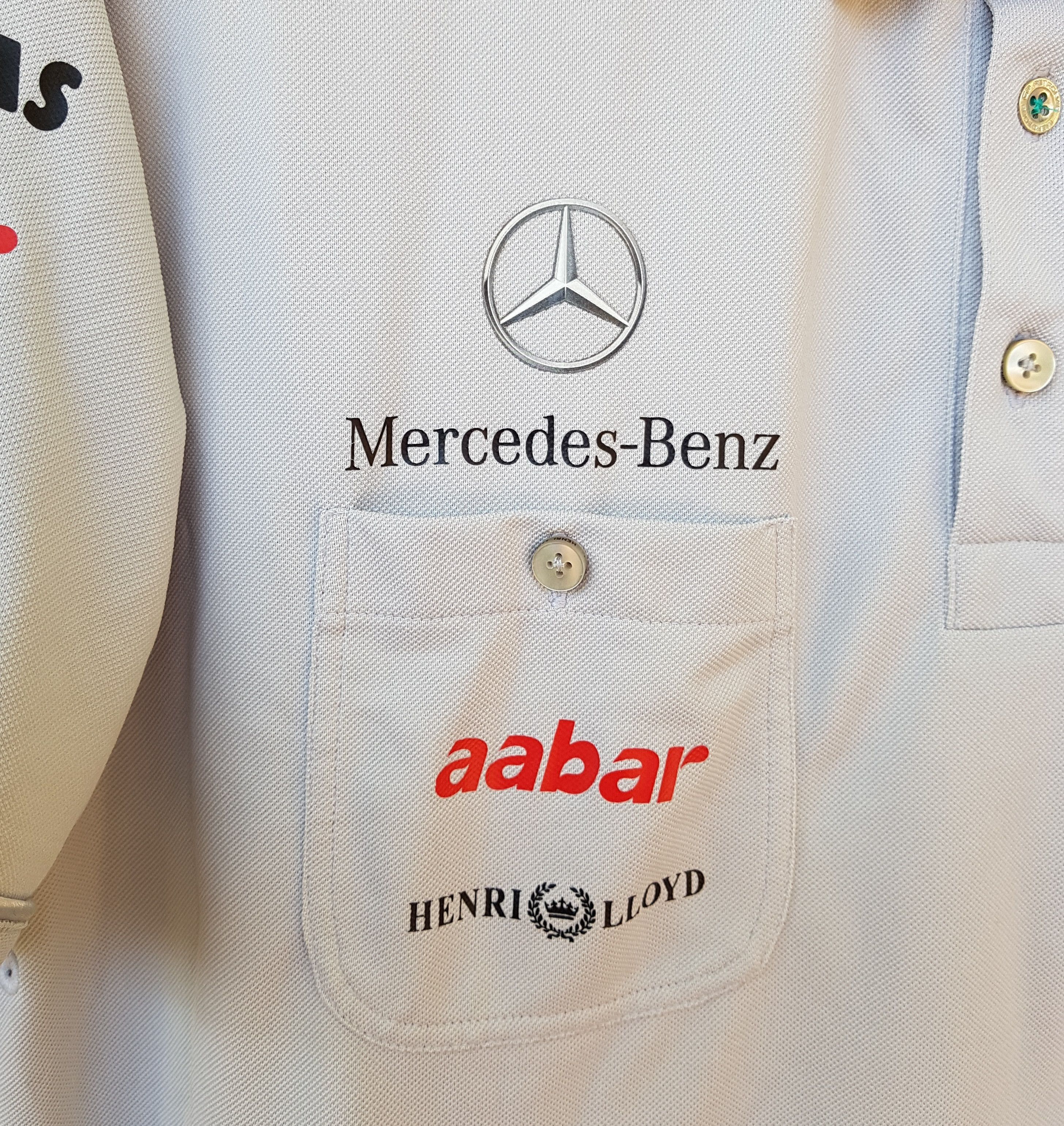 Henri Lloyd Mercedes GP Formula One Petronas Henri LLoyd Polo F1 Size US L / EU 52-54 / 3 - 5 Thumbnail