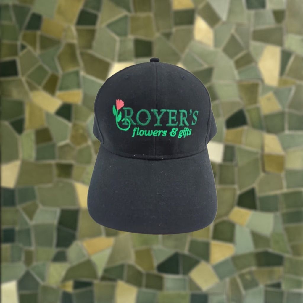 Vintage VINTAGE Unisex? No — Corrected: Unisex Adult Bix X Black Royers Flowers & Gifts Adjustable Baseball Hat Size ONE SIZE - 1 Thumbnail