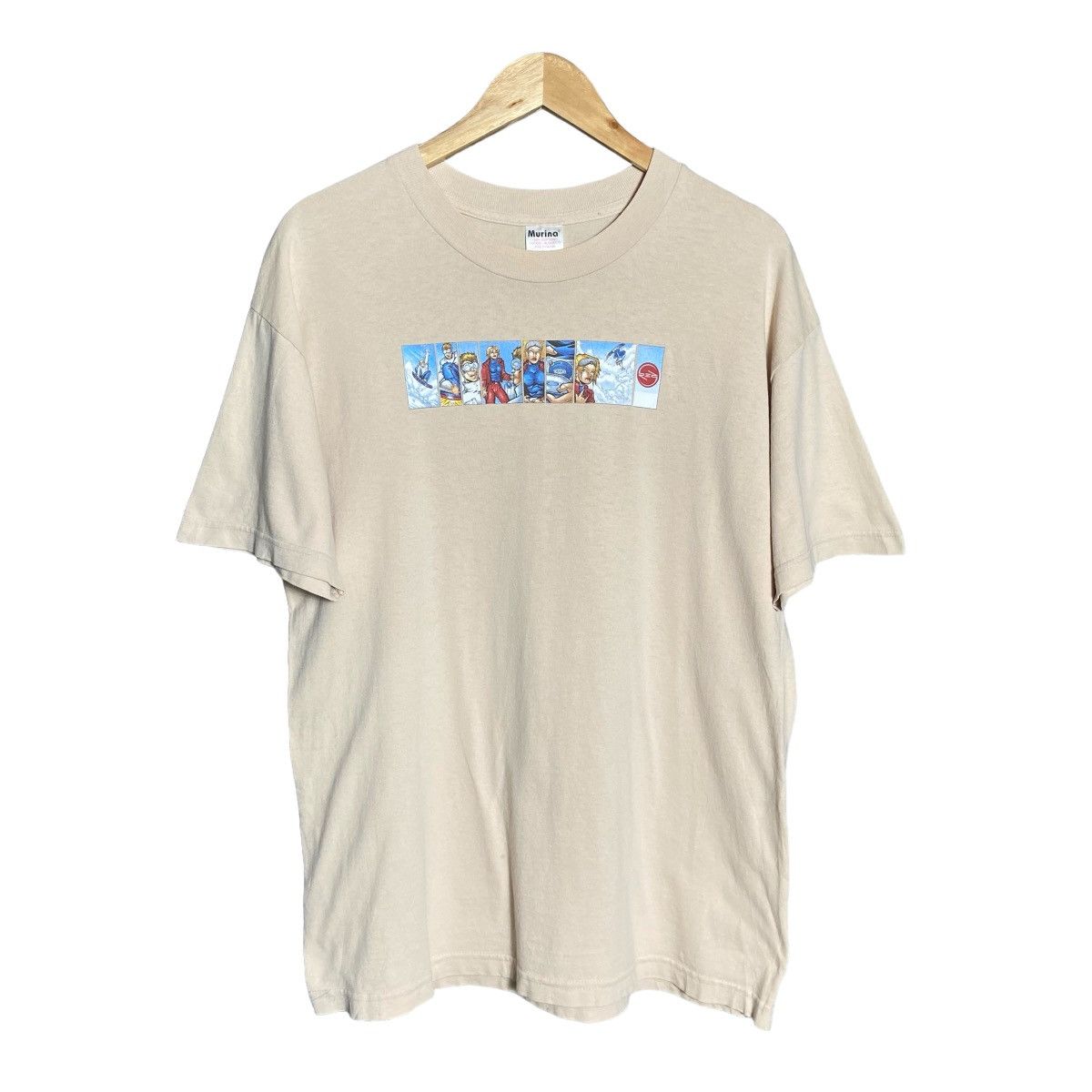 Hook-Ups Vintage 90s Red Snowboards Skate Graphic T-Shirt Size US L / EU 52-54 / 3 - 1 Thumbnail