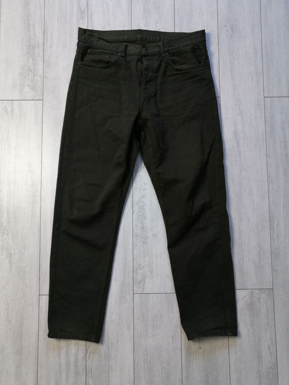 Carhartt × Vintage Vintage Dark Green Carhartt Newel Denim Pants Size US 32 / EU 48 - 3 Thumbnail