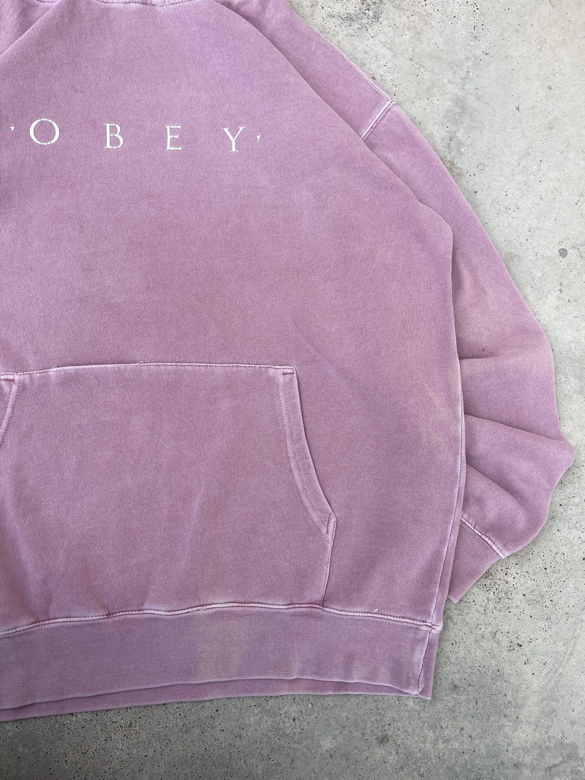 Obey × Vintage Vintage Obey Pullover Hoodie Size US XL / EU 56 / 4 - 7 Thumbnail