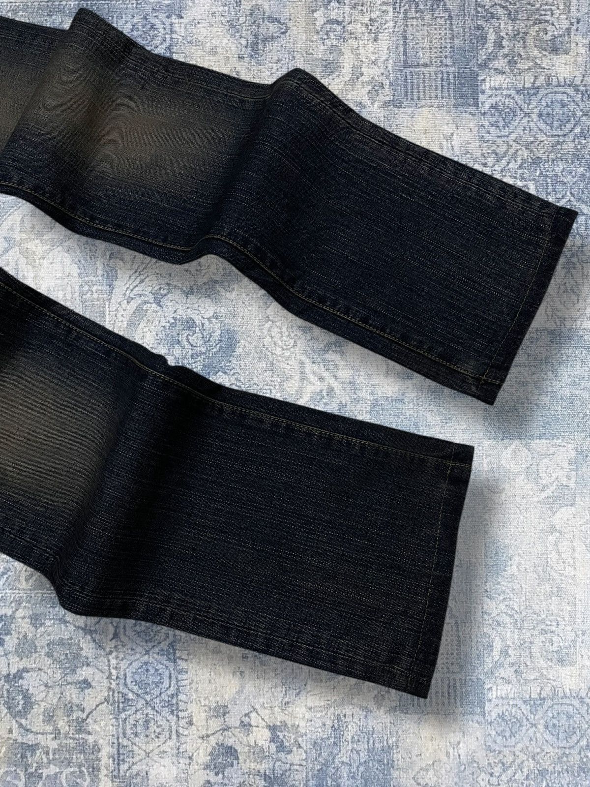 Japanese Brand Vintage 1990s Iconic Japan Designer Back Number Distressed Size US 28 / EU 44 - 5 Thumbnail