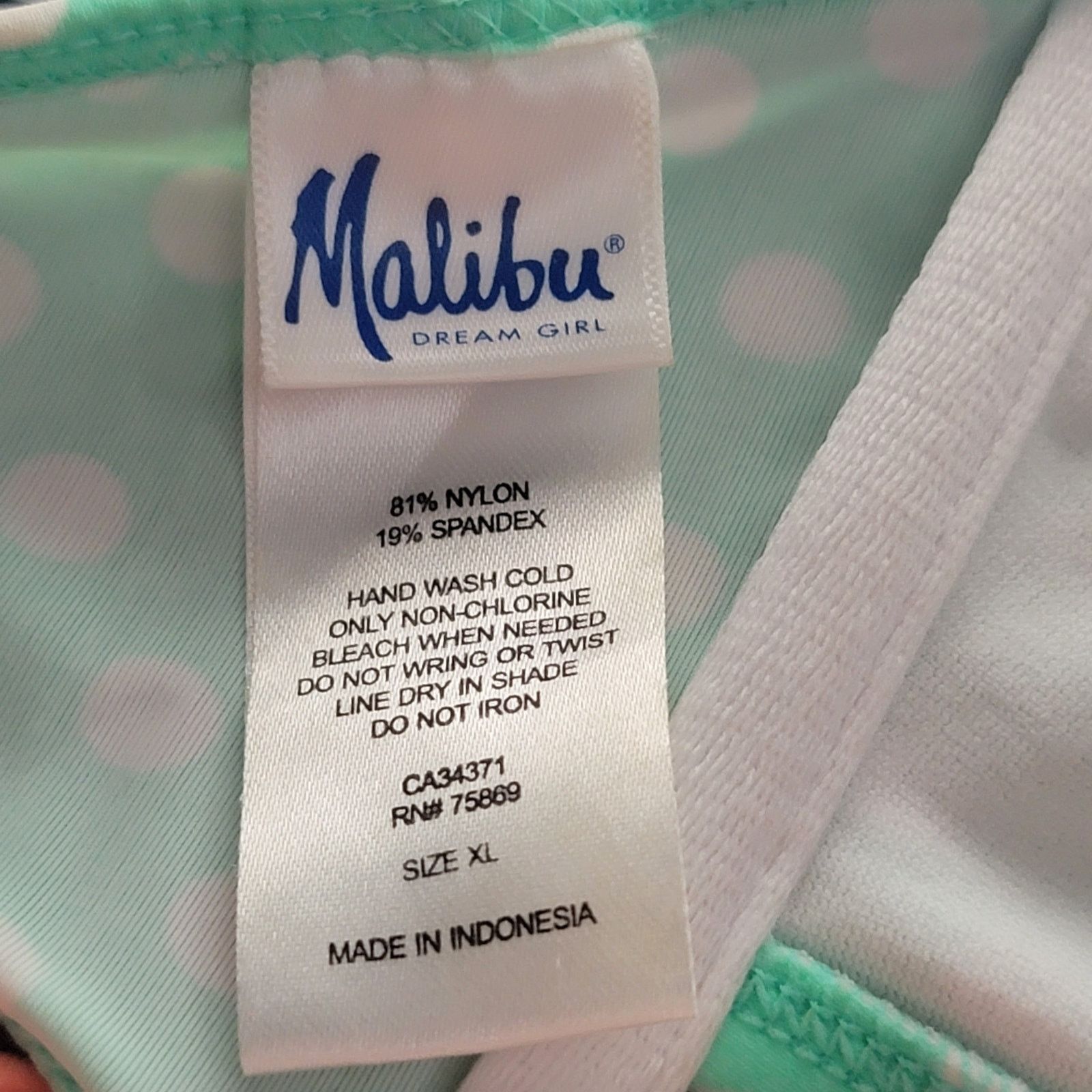 Designer Malibu Dream Girl Bikini Top Size ONE SIZE - 5 Thumbnail
