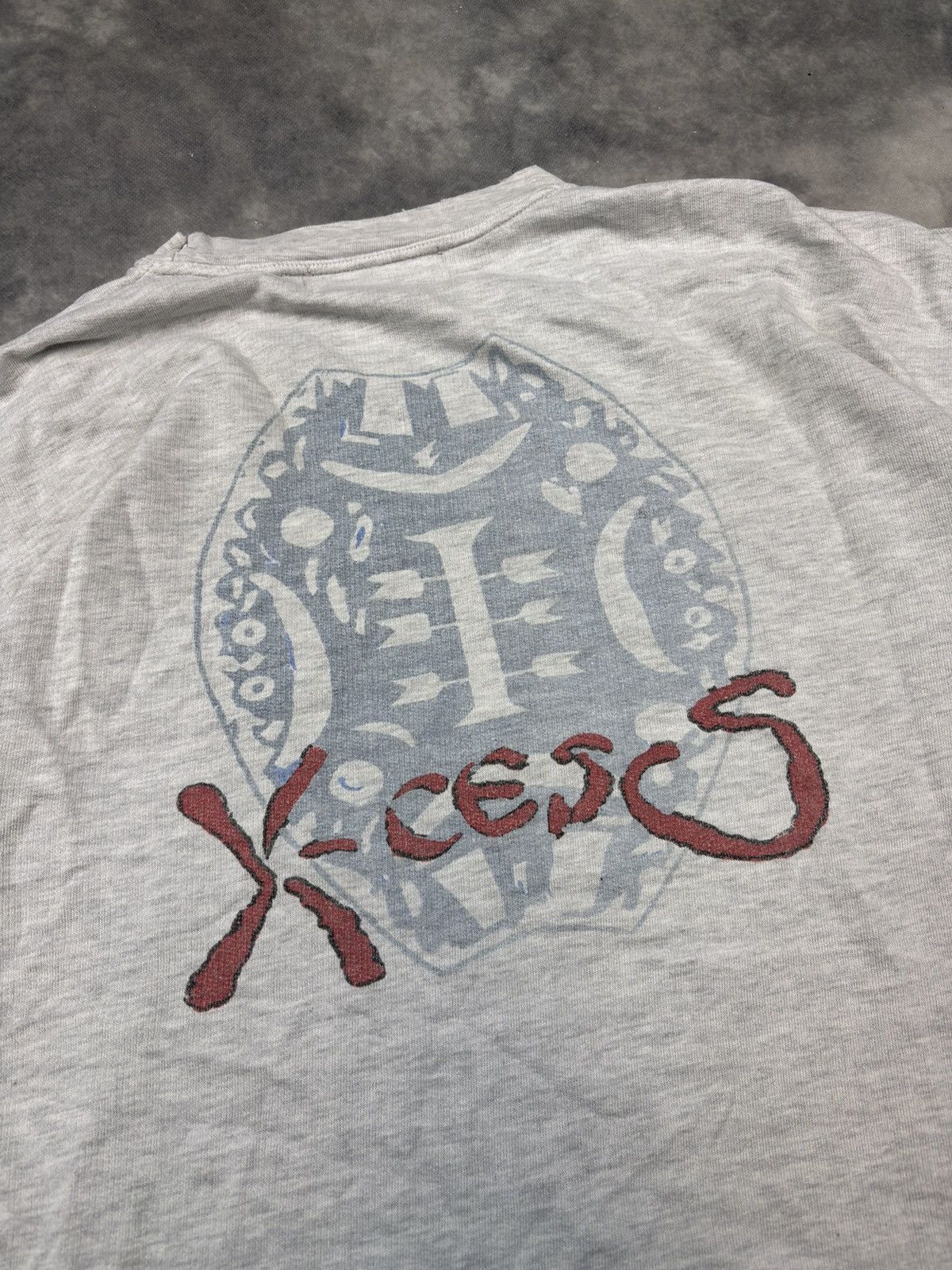 Other Vintage X-cess surf skate t shirt boxy Streetwear rap 90s Size US L / EU 52-54 / 3 - 2 Thumbnail