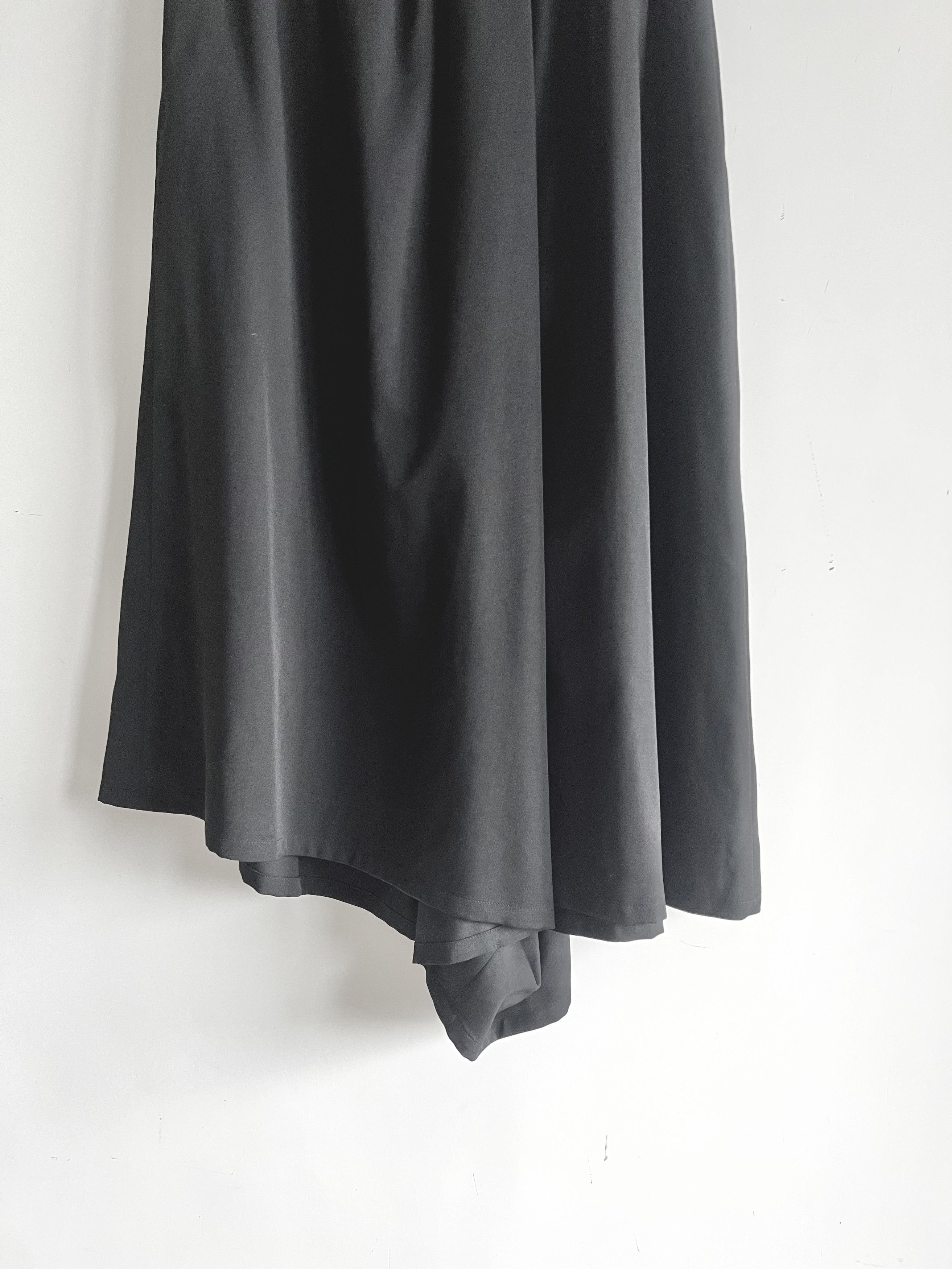 Yohji Yamamoto Y's Yohji Yamamoto - WOOL GABARDINE 2-WAY SKIRT WIDE PANTS Size 28" / US 6 / IT 42 - 3 Thumbnail