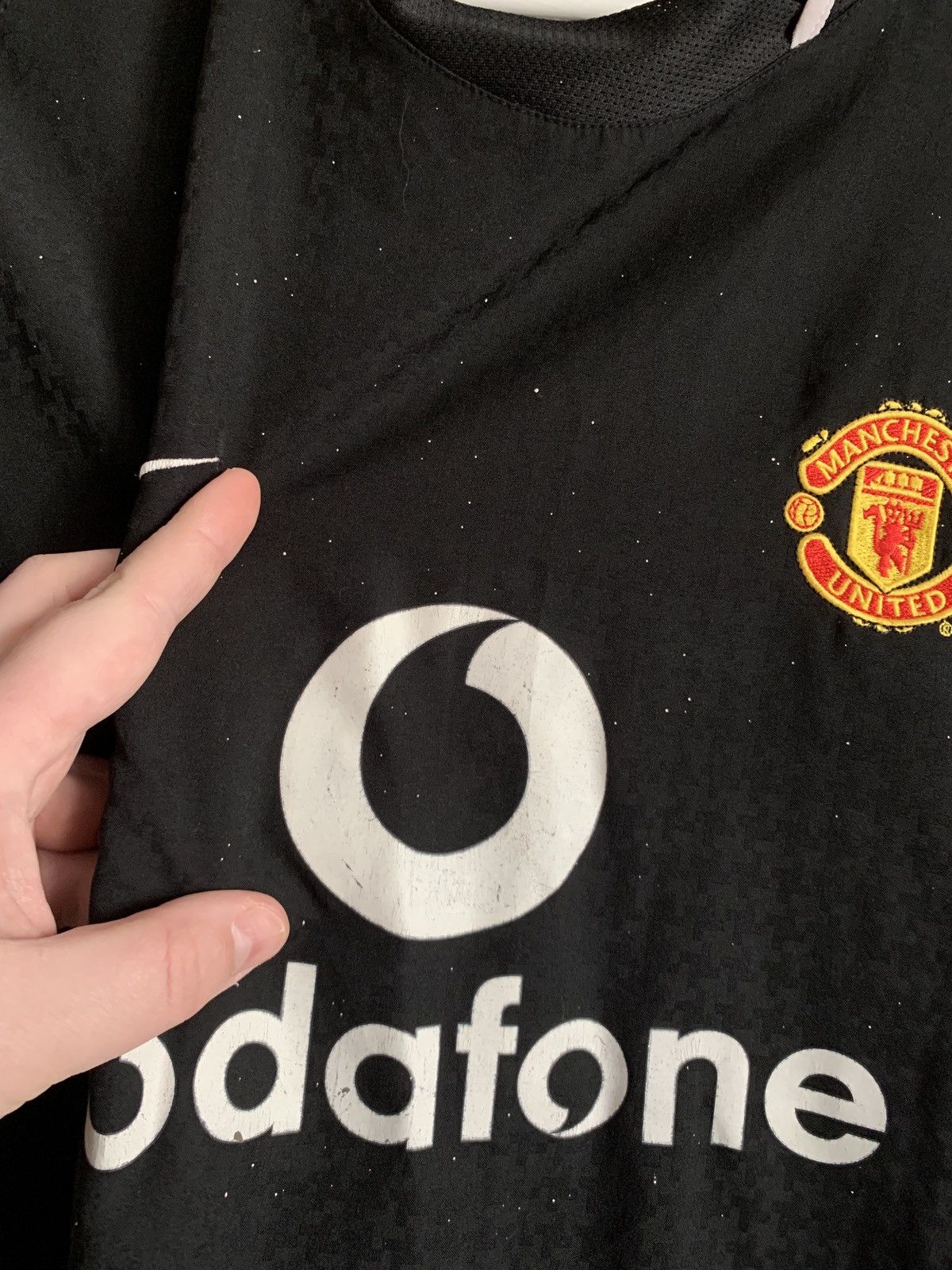 Vintage MANCHESTER UNITED 2003 AWAY SOCCER NIKE SHIRT JERSEY Retro Size US S / EU 44-46 / 1 - 6 Thumbnail
