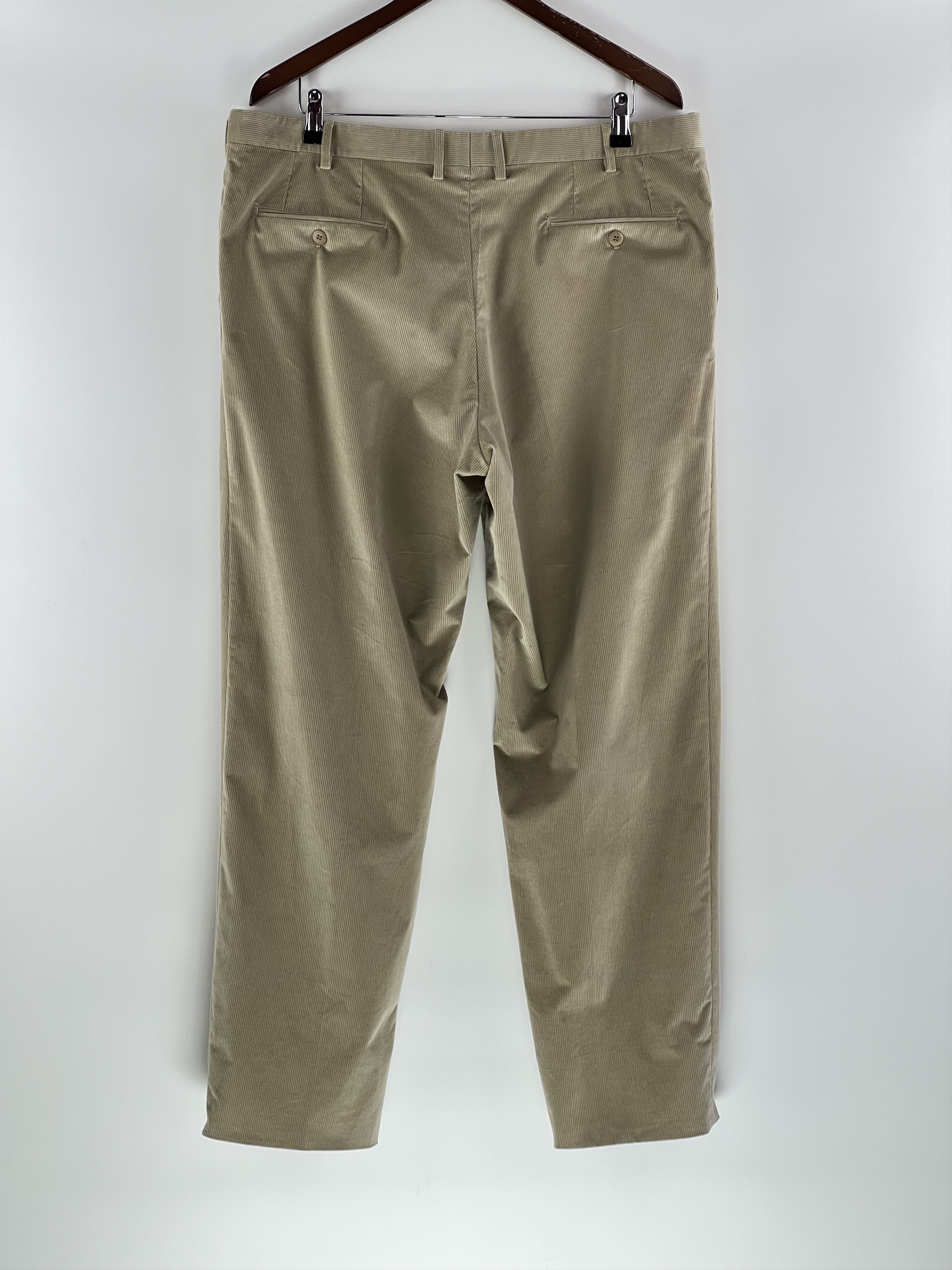 Brioni Brioni Beige Corduroy Pants Trousers Size 58R Size US 42 / EU 58 - 2 Thumbnail