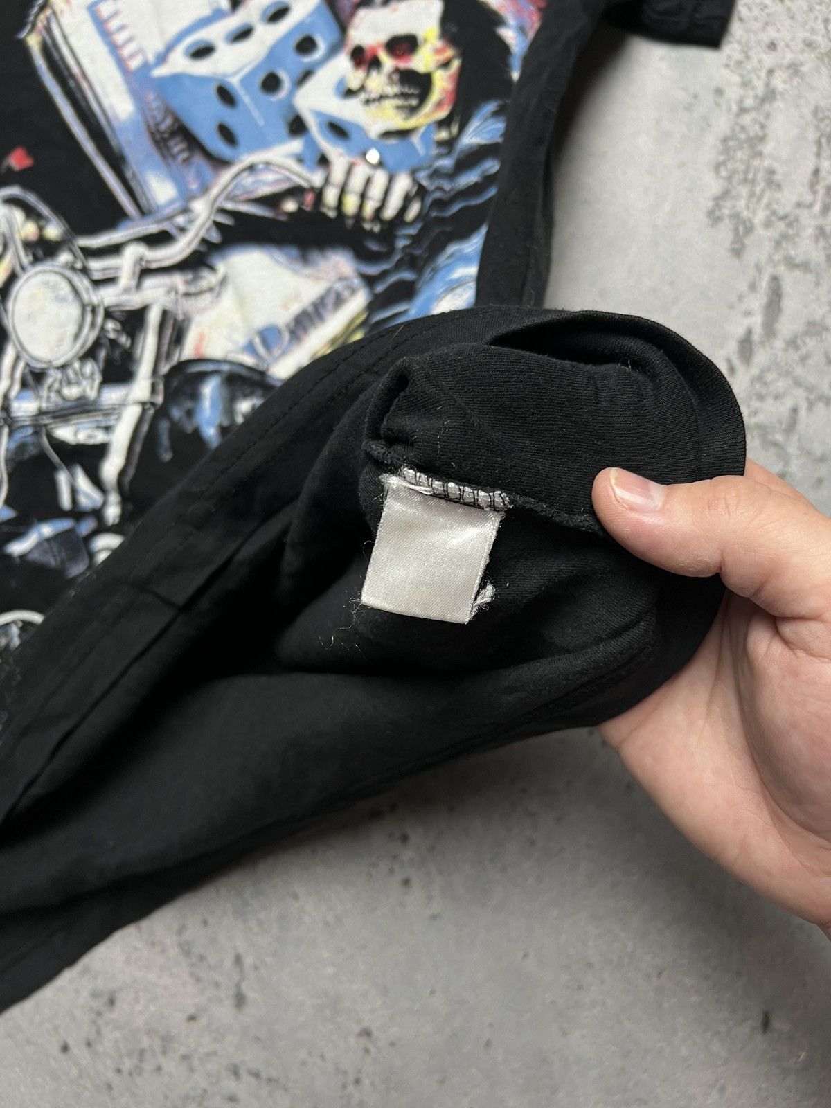 Christian Audigier Ed Hardy by Christian Audigier Biker Skeleton Ghost Rider Size US M / EU 48-50 / 2 - 15 Thumbnail