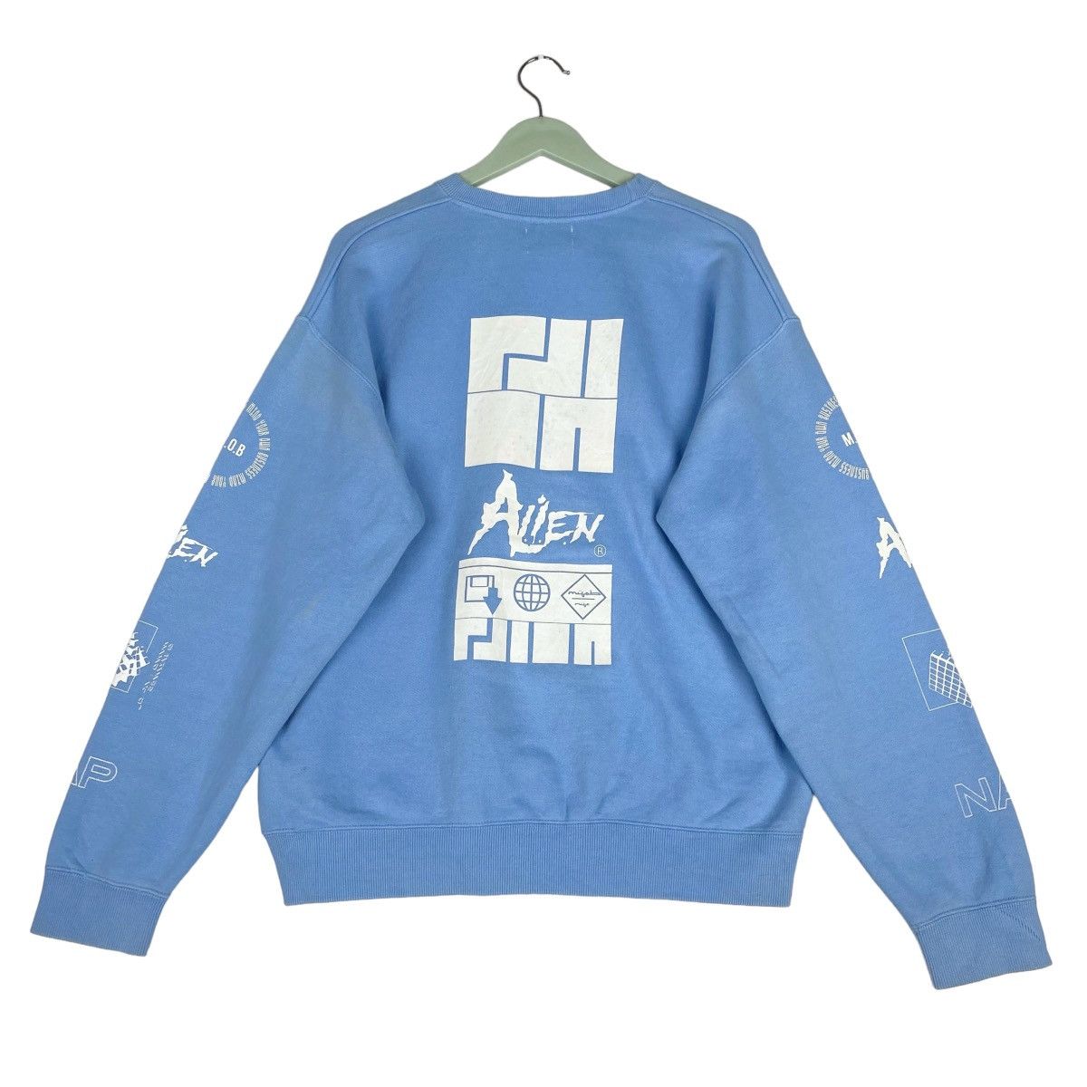 Designer × Vintage Alien Sweatshirt Crewneck Pullover Jumper Size US L / EU 52-54 / 3 - 5 Thumbnail