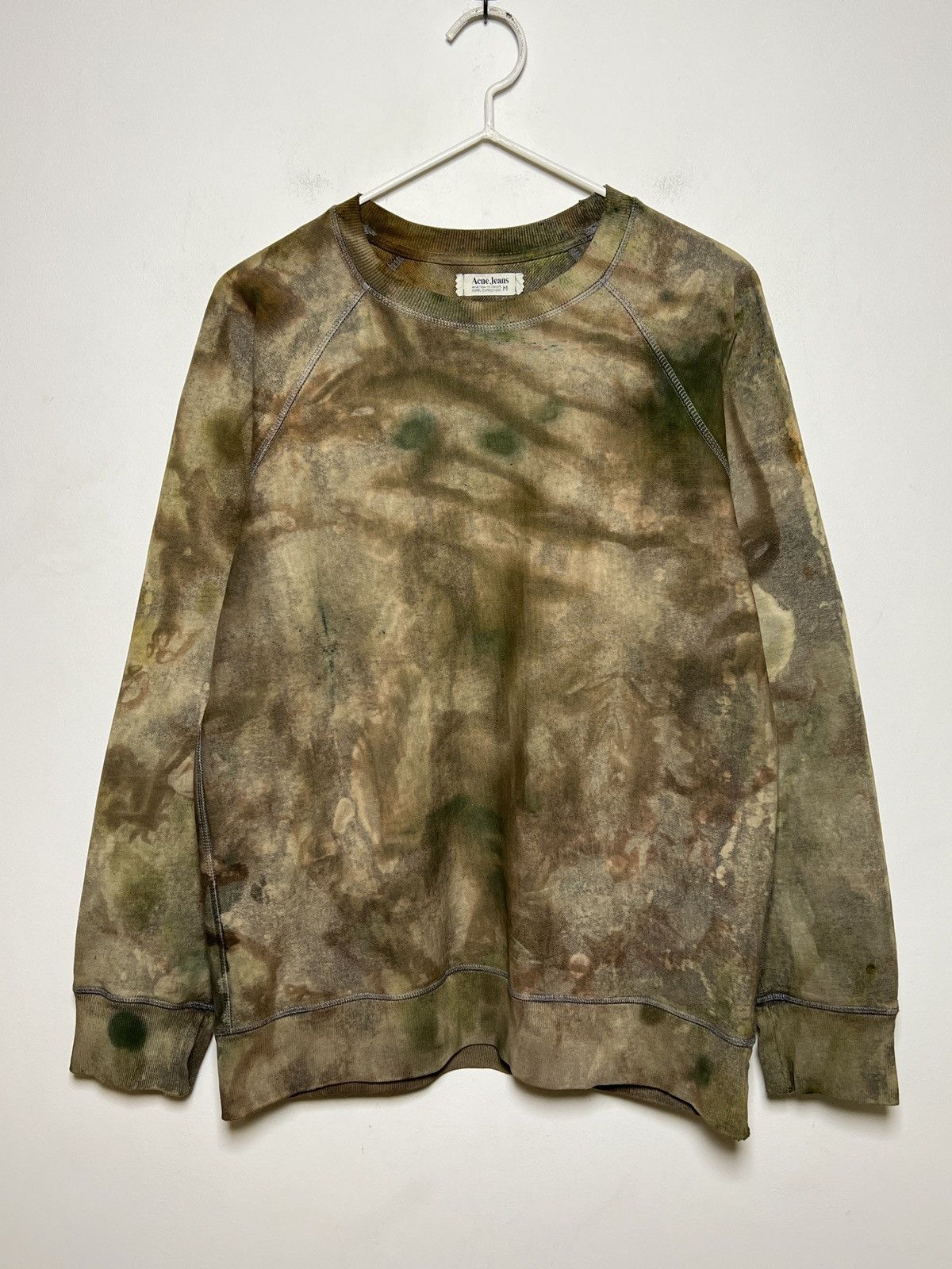 Acne Studios Hilma af Klint Printed College Sweatshirt 14AW