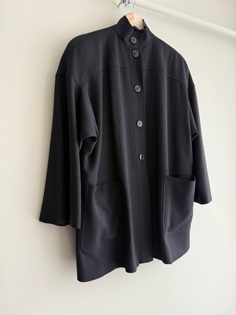 Gianfranco Ferre Gianfranco Ferre Black Lana Womens Blazer’s Jacket Size XL / US 12-14 / IT 48-50 - 2 Thumbnail