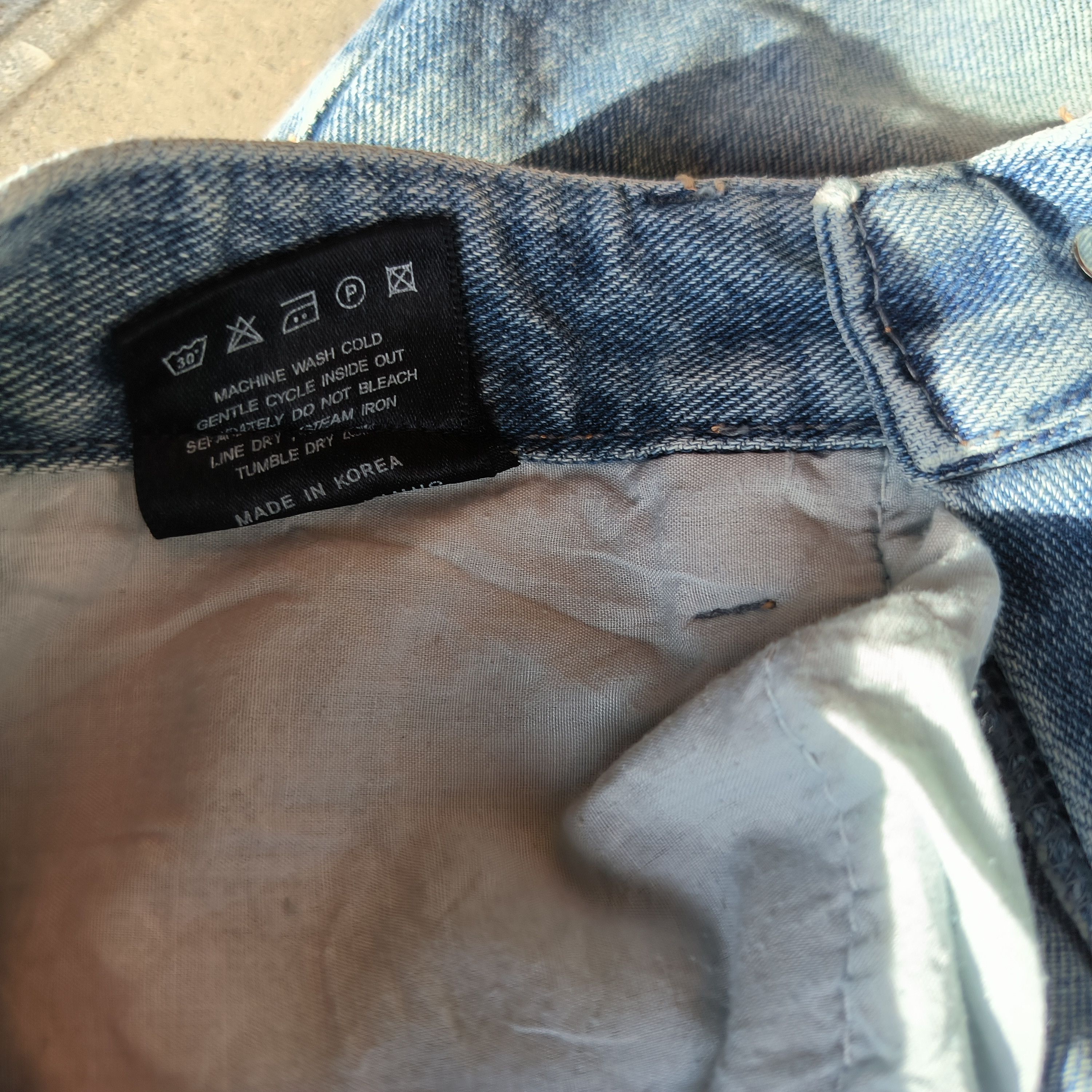 Other Seoul Baggy Jeans Size US 31 - 4 Thumbnail