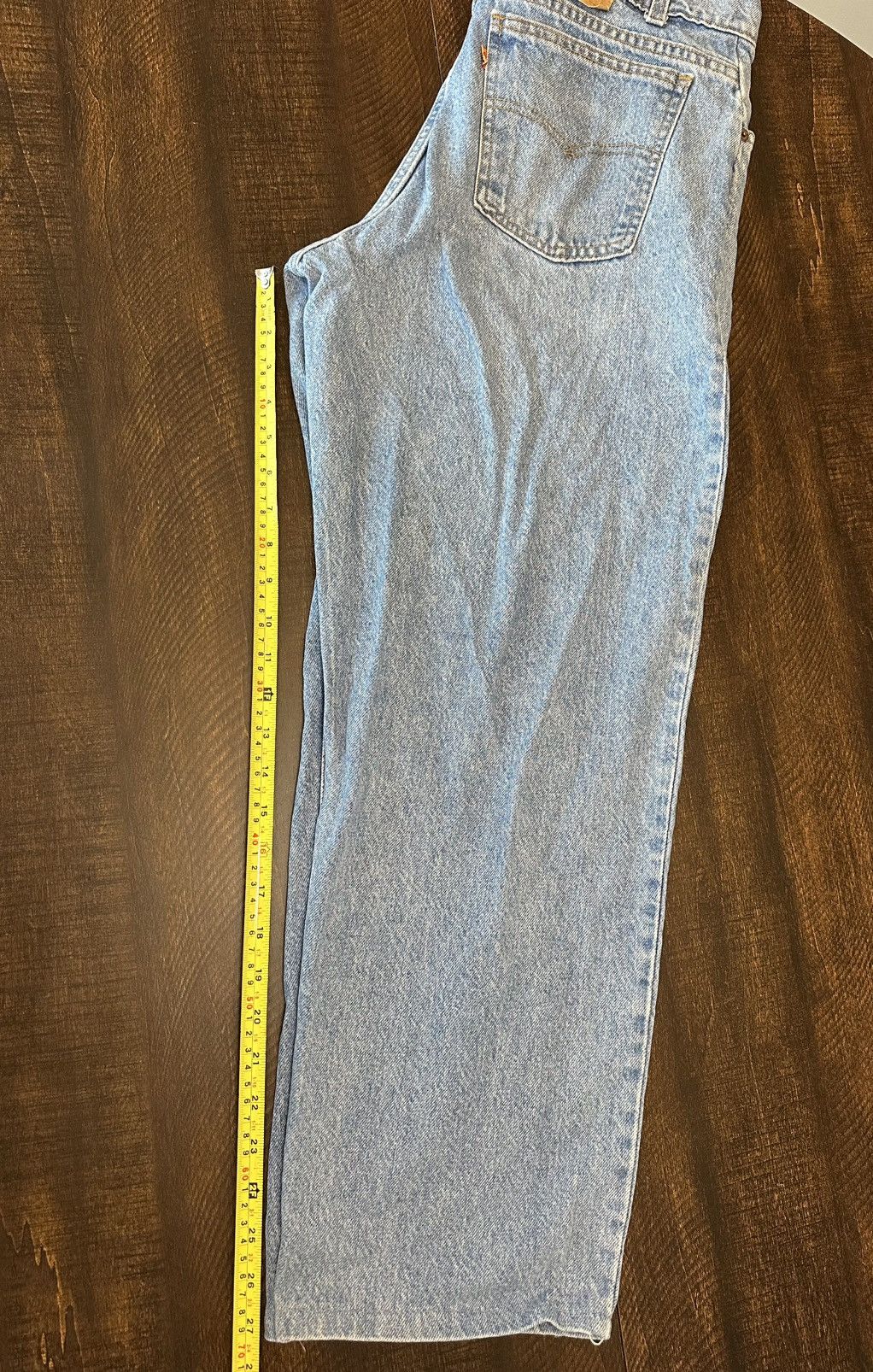 Levi's VTG 90’s Men’s Levi’s Orange Tab Jeans-33x27(Hemmed) Size US 33 - 9 Thumbnail
