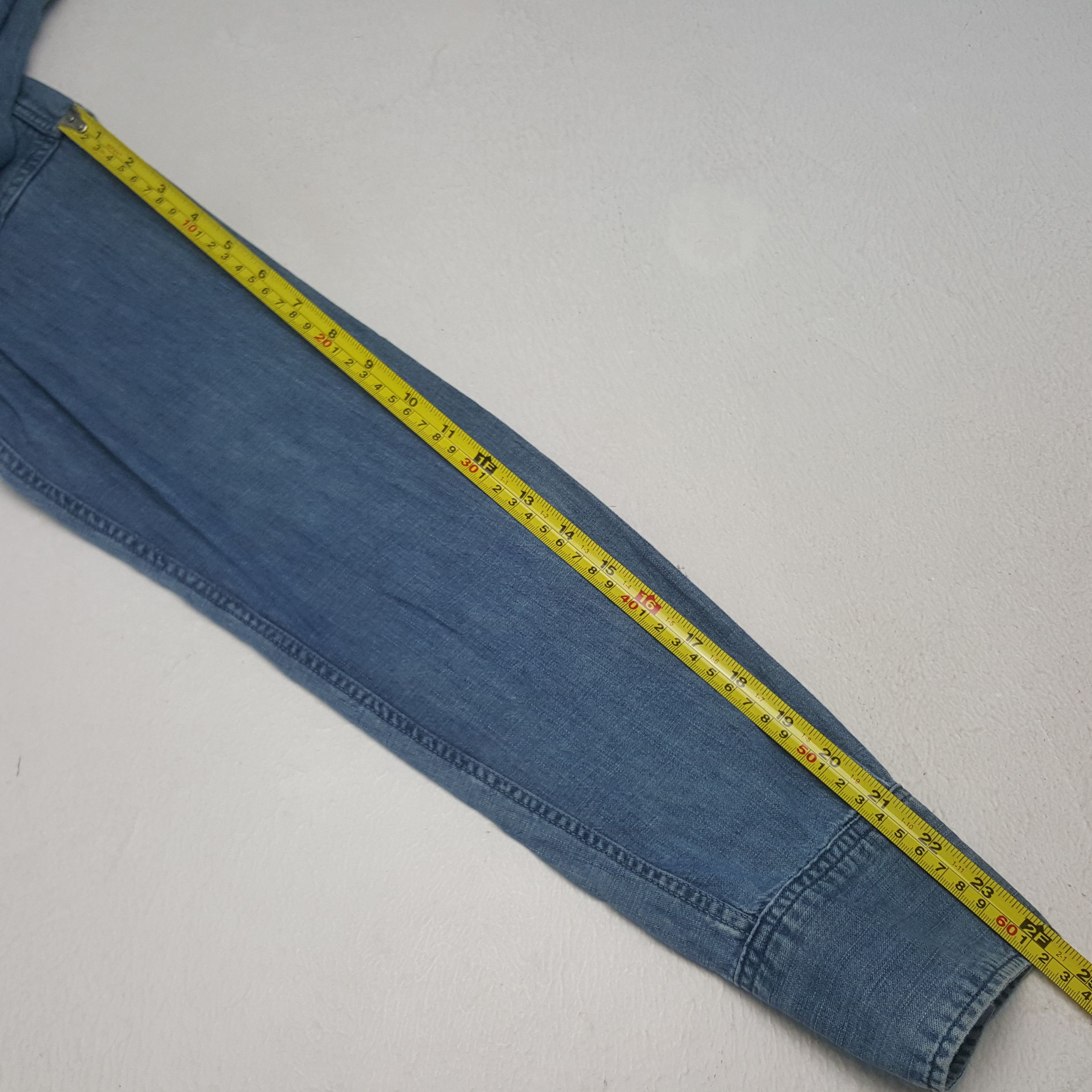 45rpm Vintage 45rpm Japanese Brand Denim Button Shirt Size US XS / EU 42 / 0 - 9 Thumbnail