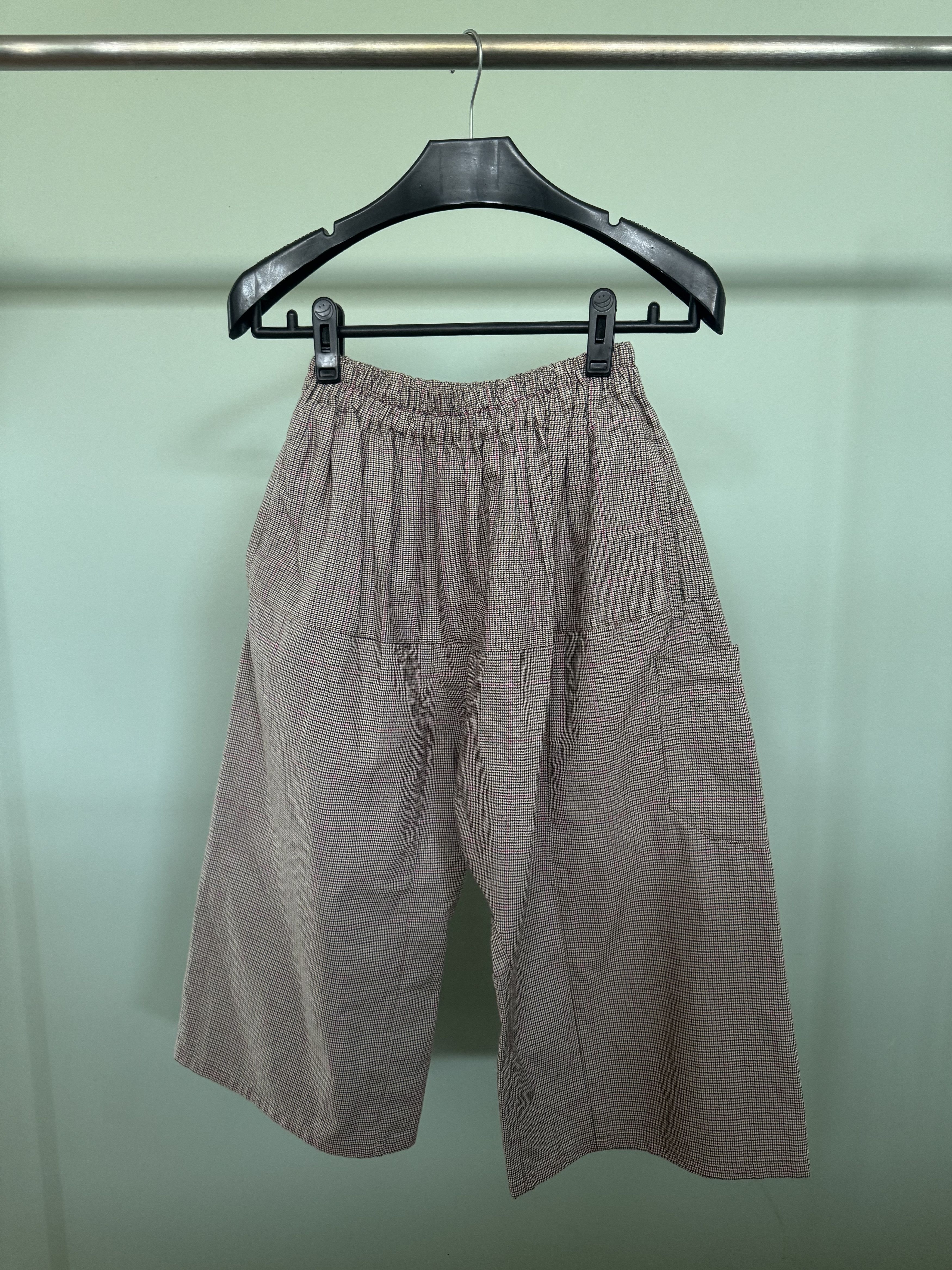 Raf Simons Beige Runway Elastic Waist Cropped Pant Size US 28 / EU 44 - 1 Thumbnail