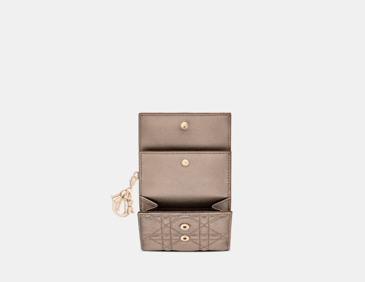 Dior o1w1db10426 S0181O Size : OS / Lotus Wallet in Gold Size ONE SIZE - 3 Thumbnail