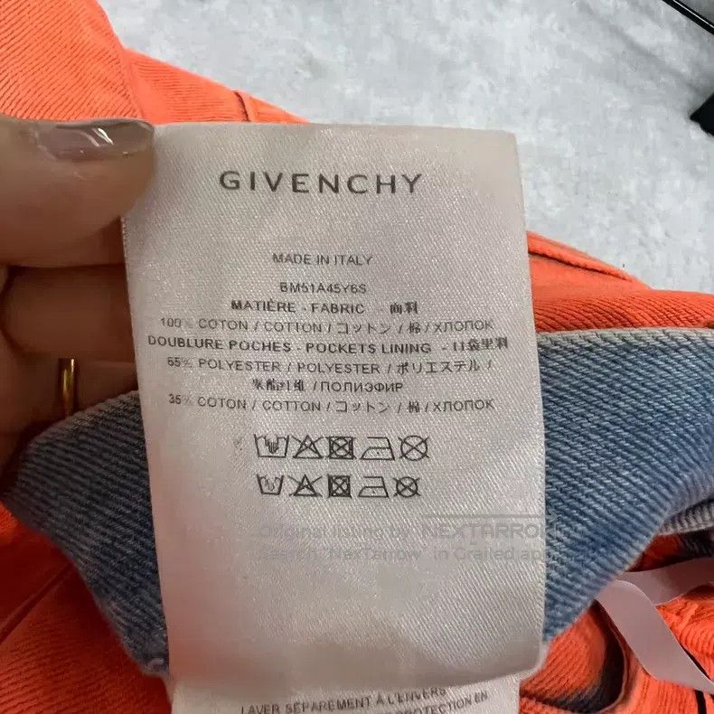 Givenchy Givenchy Orange Pocket Zip Straight Pants Size 30 Size US 30 / EU 46 - 5 Thumbnail