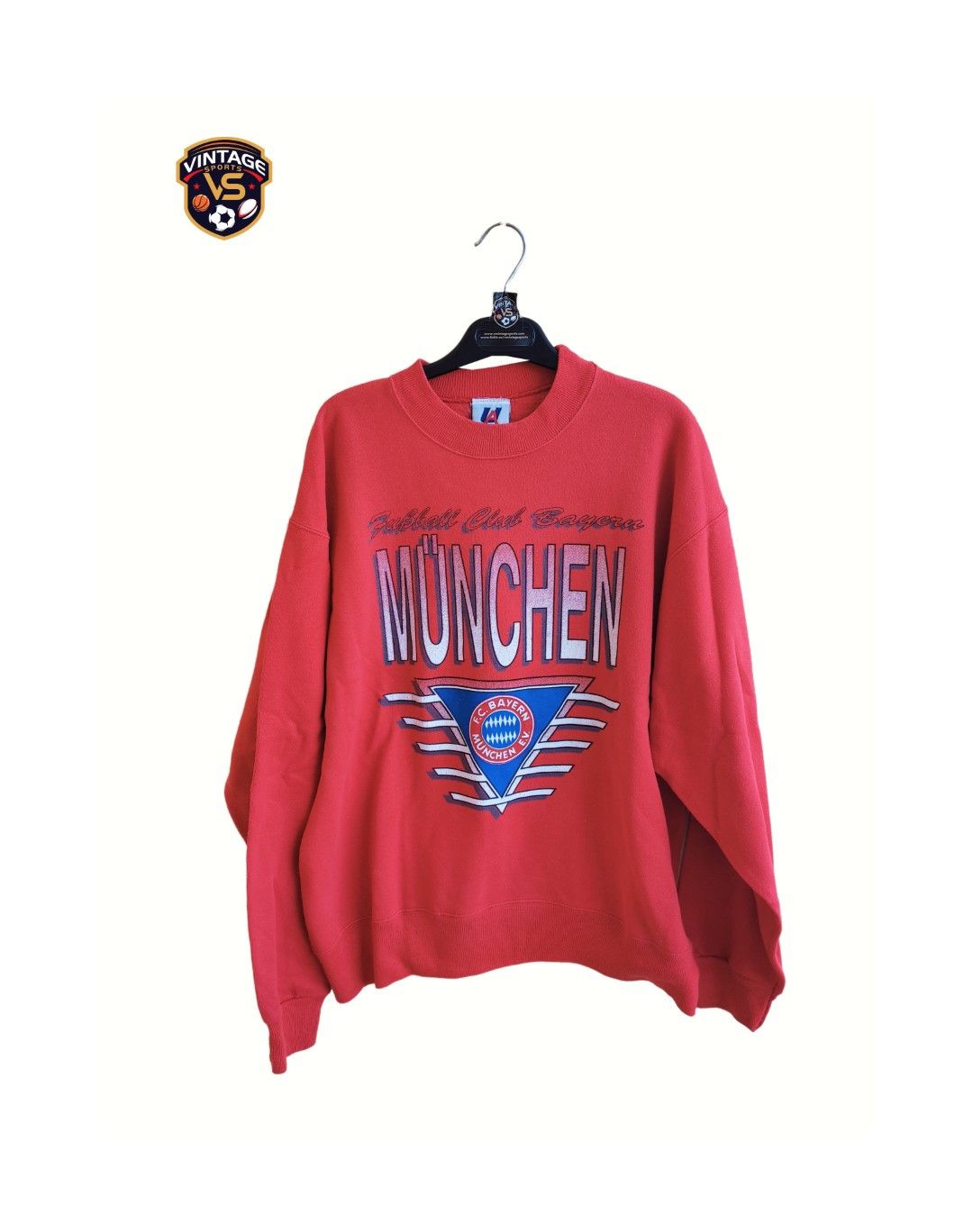 FC Bayern München I Knit Roundneck I Strickpullove Produktbild-Vorschau 2