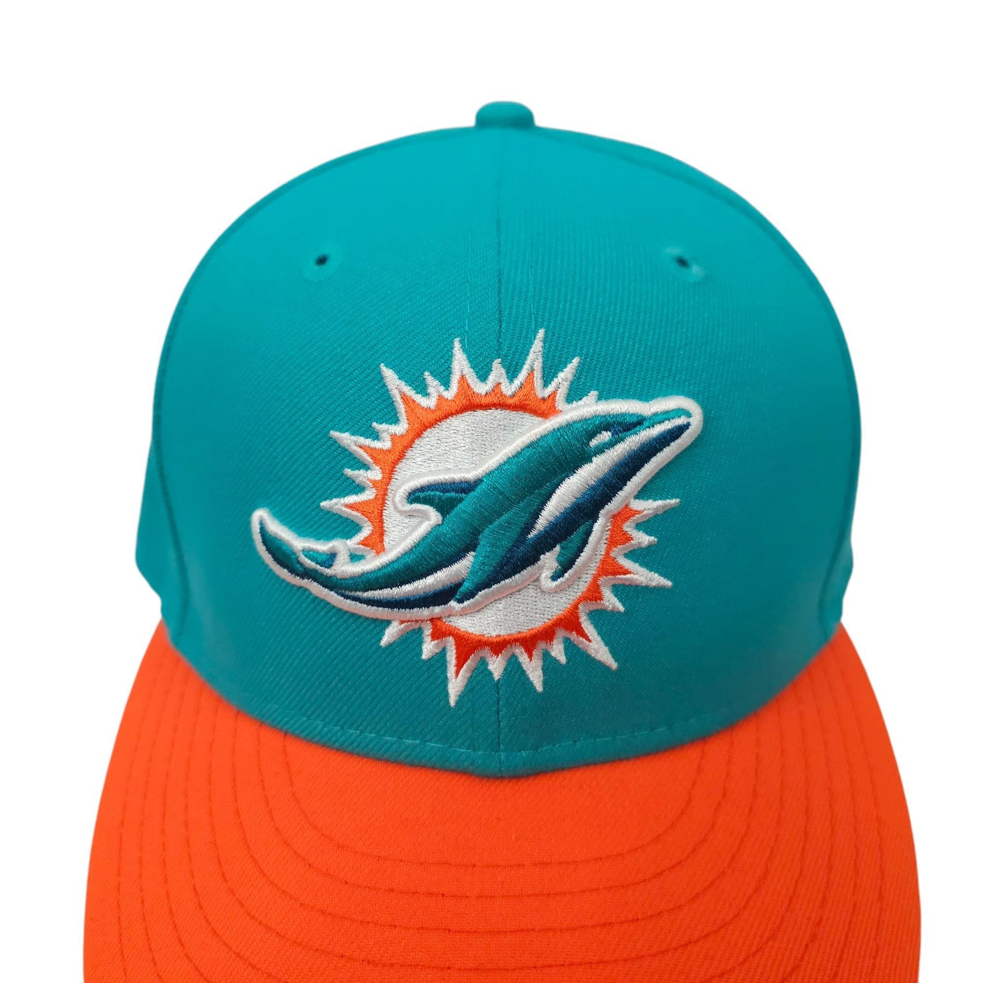 New Era New Era 9Fifty Miami Dolphins Snapback Cap Trucker Hat Size ONE SIZE - 7 Thumbnail