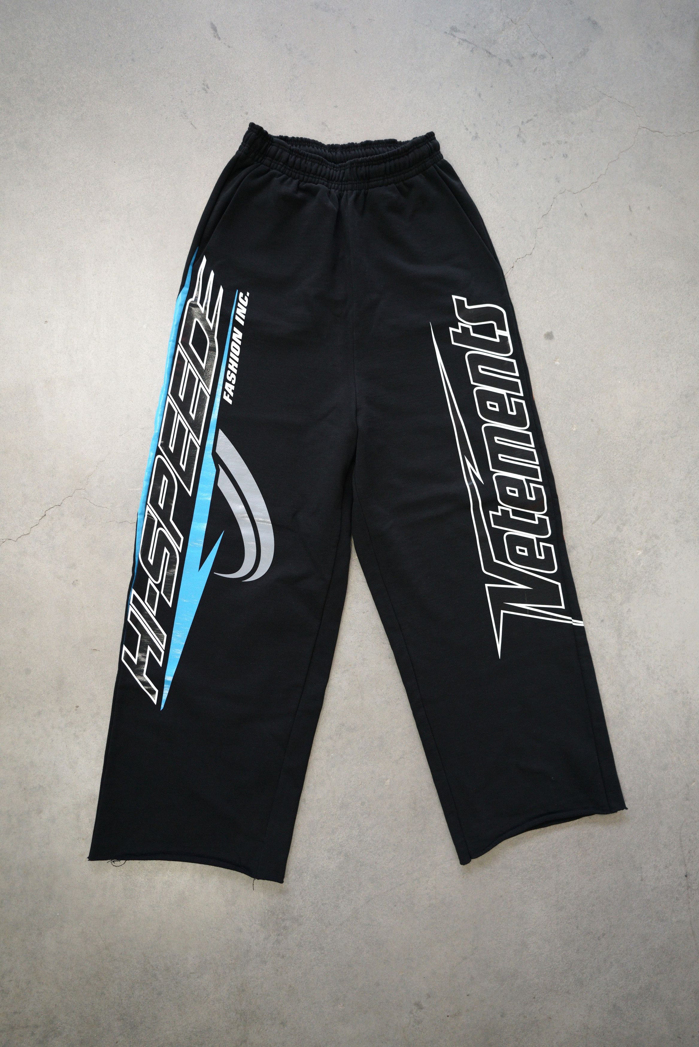 Vetements Hi Speed Sweatpants - Black