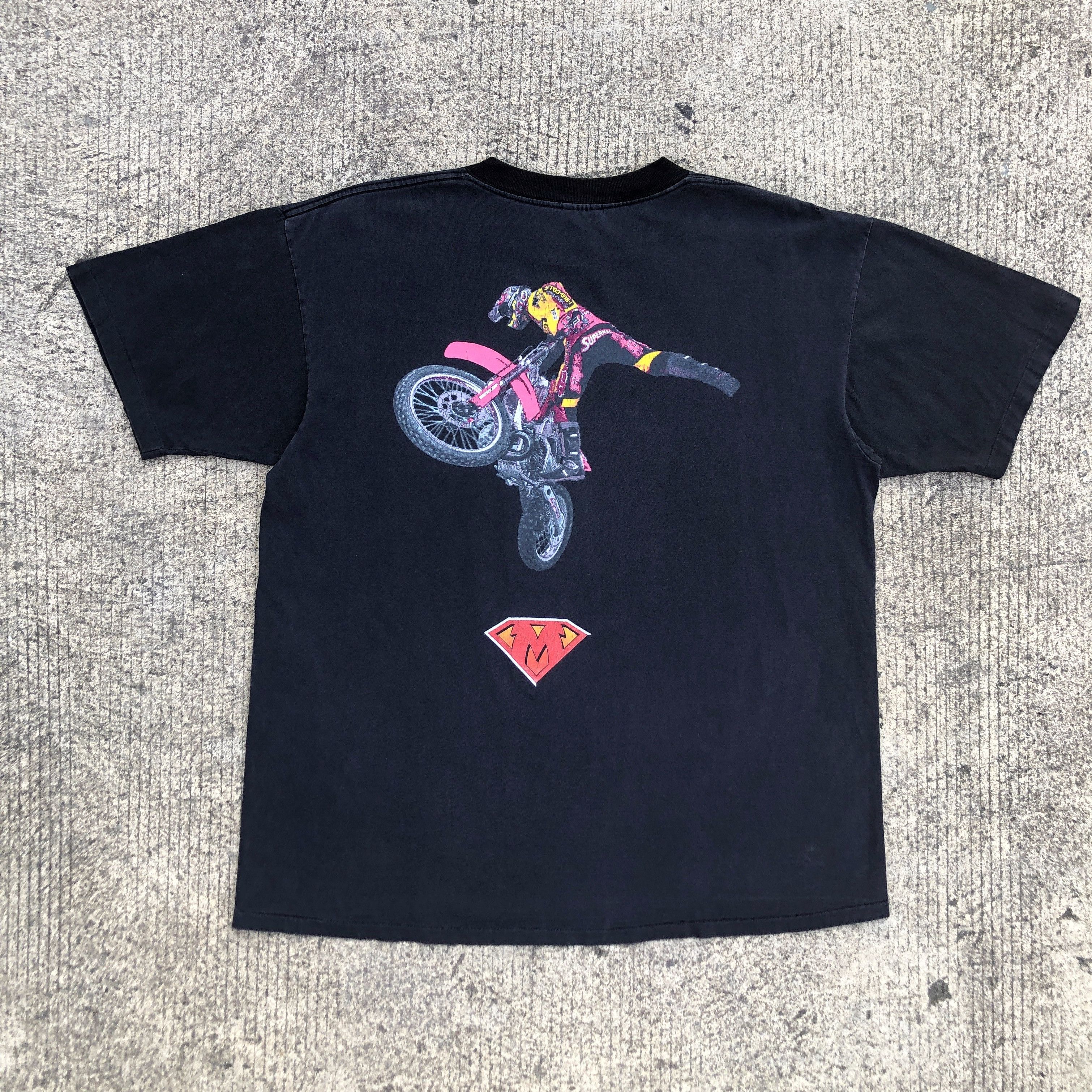Fox Racing Vintage 90s Fox Racing Jeremy Mcgrath Tee Size US XL / EU 56 / 4 - 4 Thumbnail