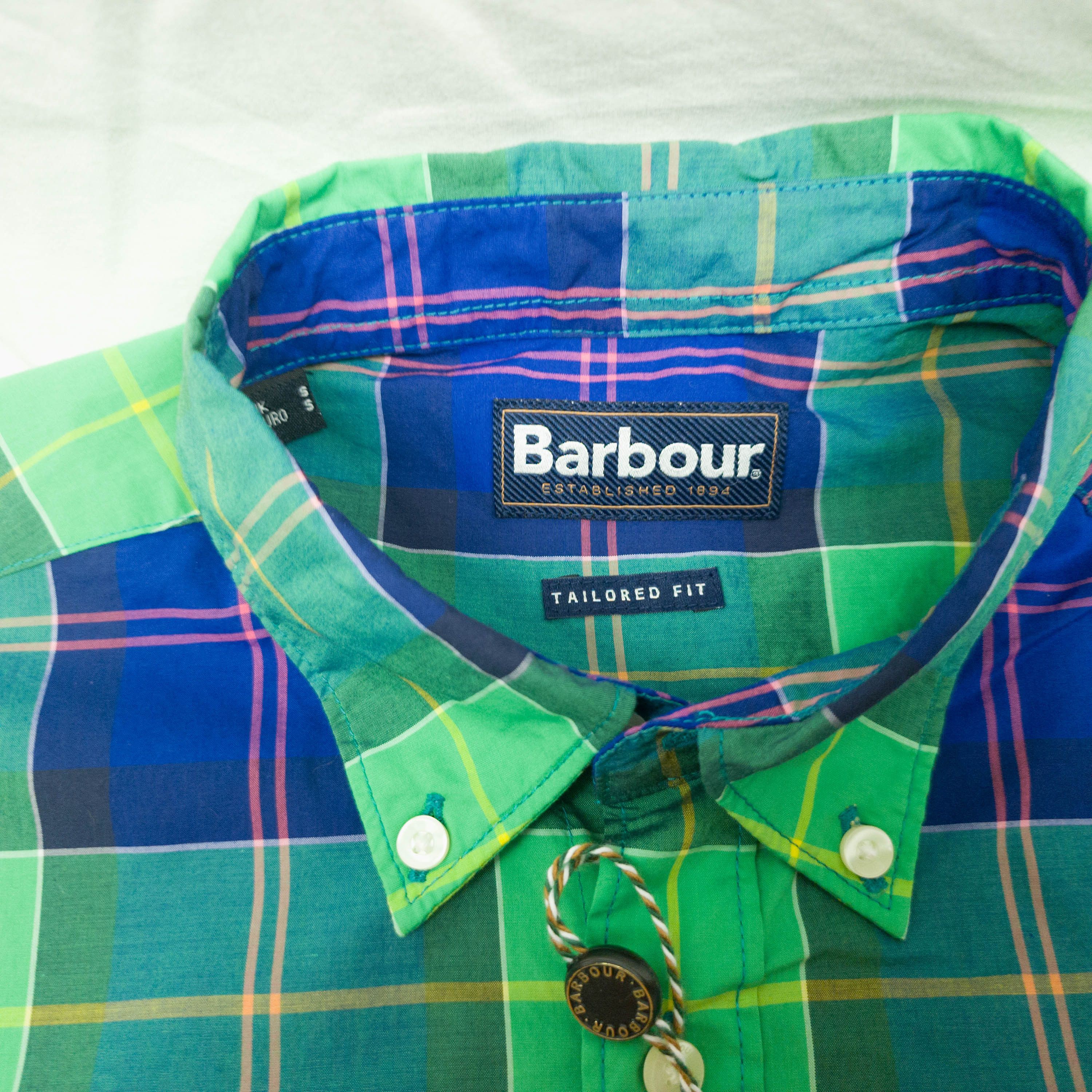 Barbour MENS BARBOUR SHIRT LONG SLEEVE COTTON SIZE S Size US S / EU 44-46 / 1 - 6 Thumbnail