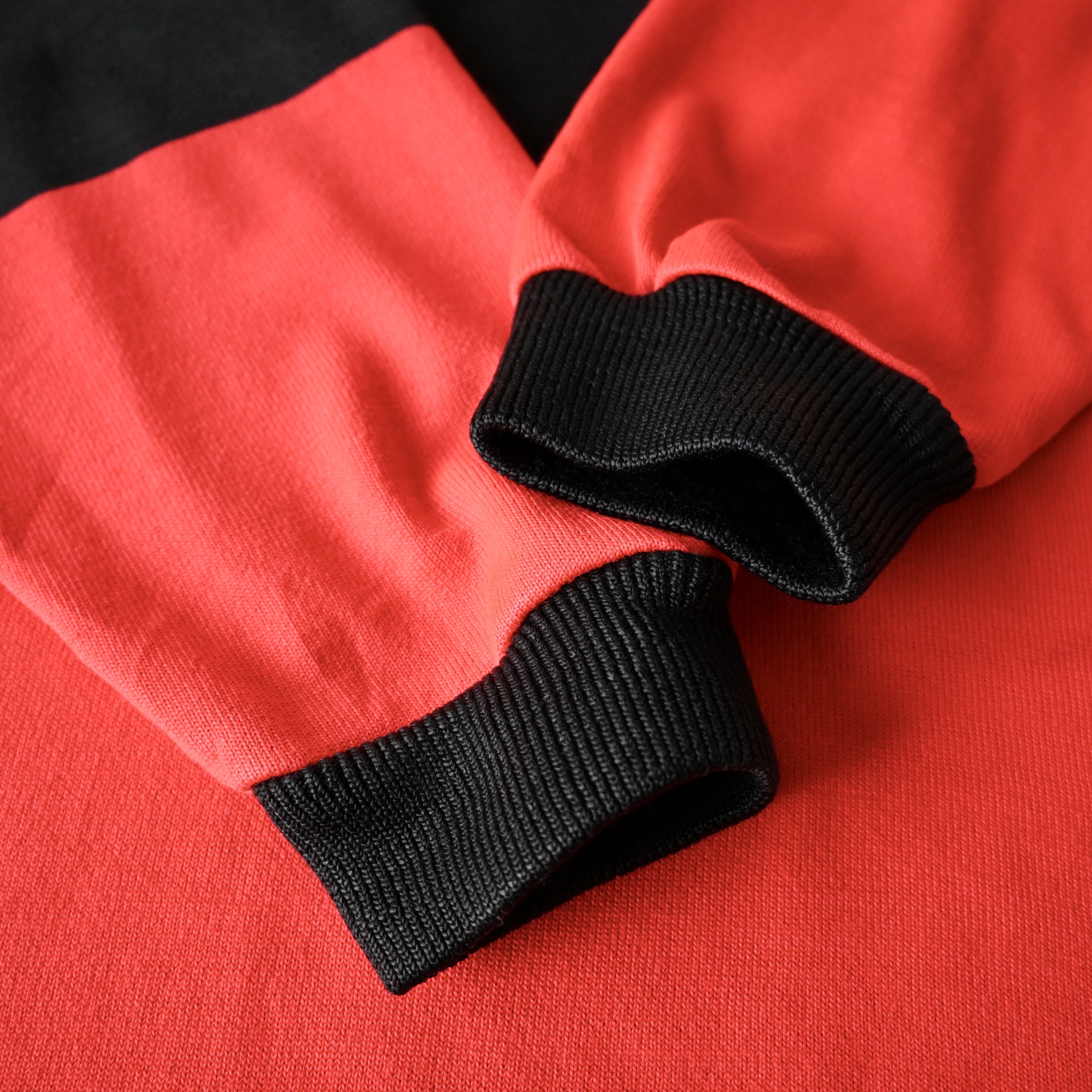Vintage VTG 1990s STAG RUGBY PRODUCT red x black rugby shirt Size US S / EU 44-46 / 1 - 16 Thumbnail