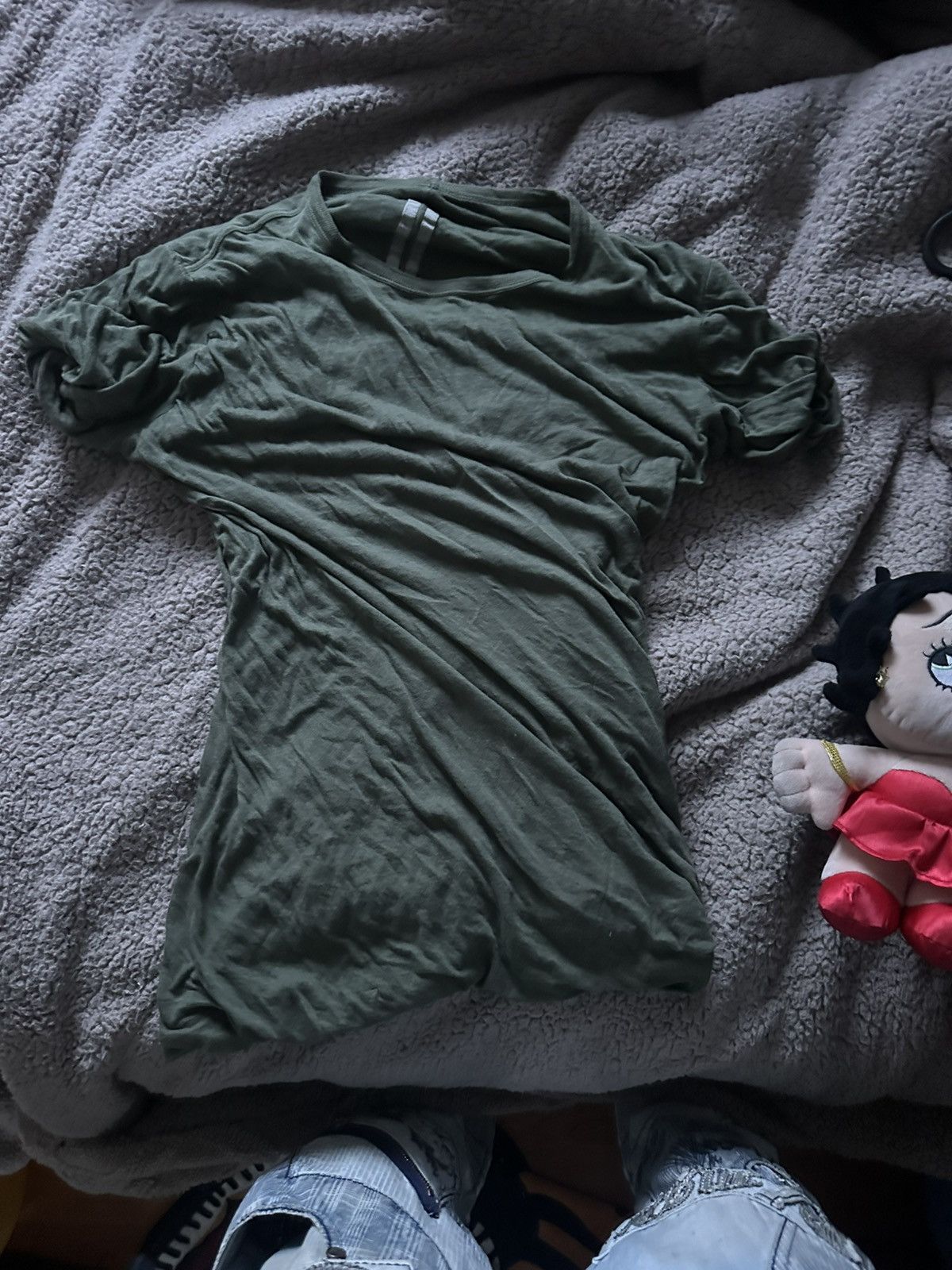 Rick Owens Rick Owens double SS T-shirt Size US XS / EU 42 / 0 - 1 Thumbnail