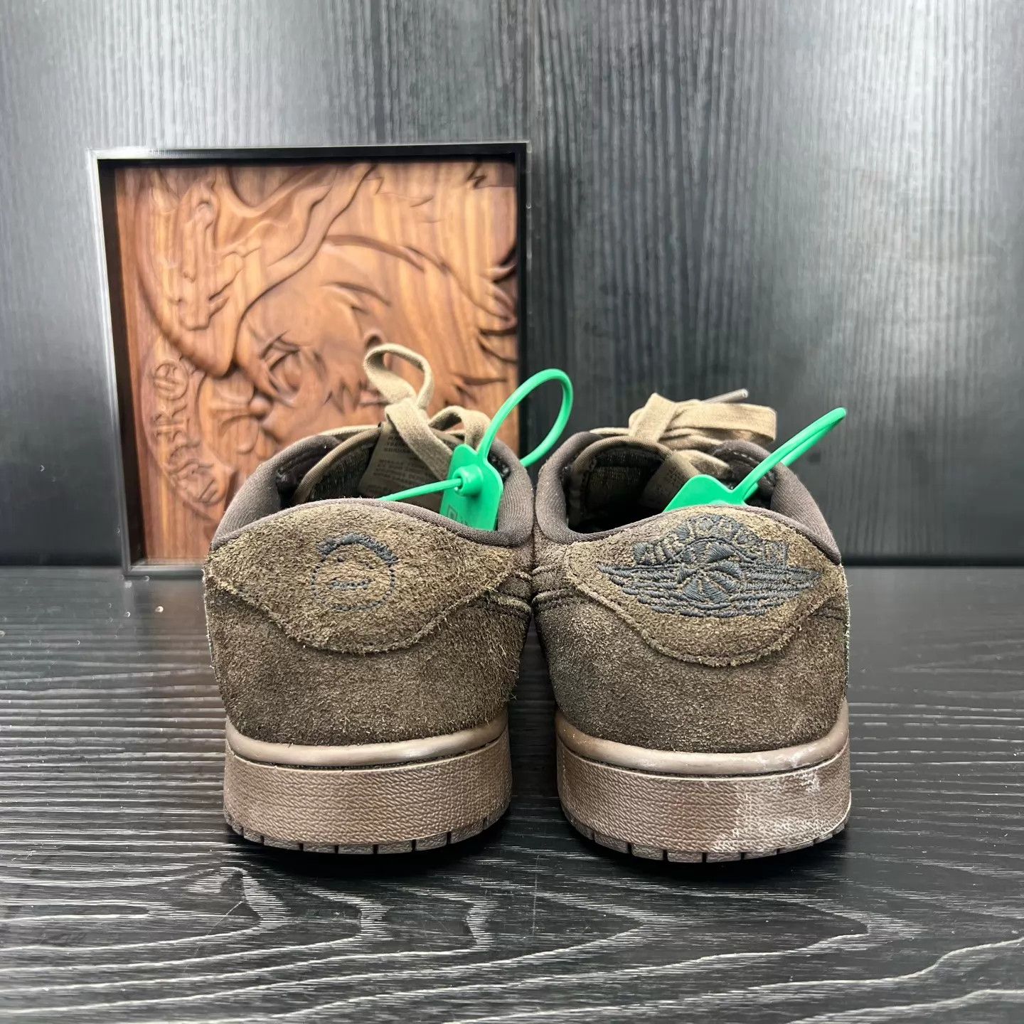 Nike Air Jordan 1 Low TS Velvet Travis Scott 9.0 43 Size US 10 / EU 43 - 6 Thumbnail