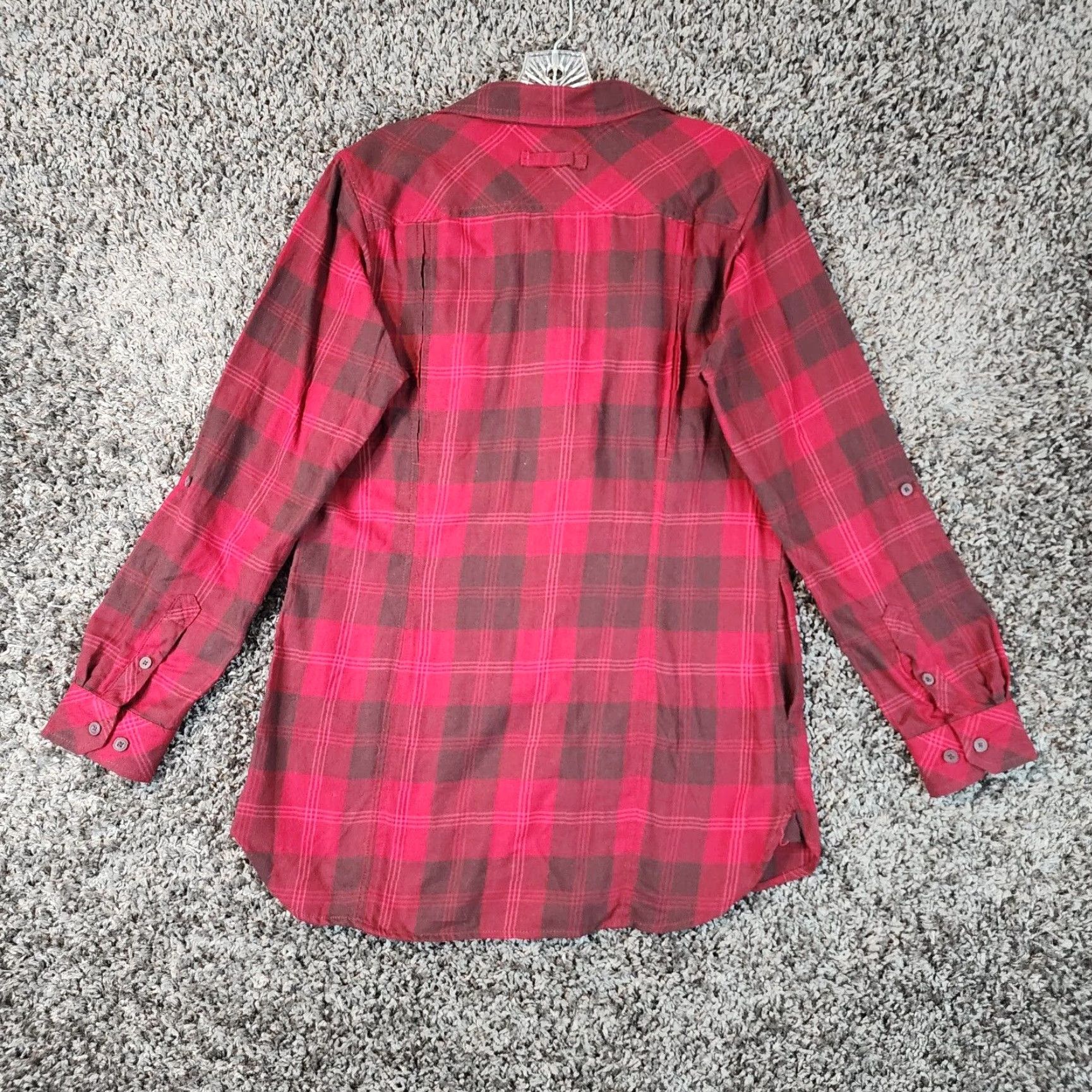 Vintage DULUTH Womens Shirt Red Plaid Long Sleeve Button-Up Size S Flannel Womens Size S / US 4 / IT 40 - 5 Thumbnail