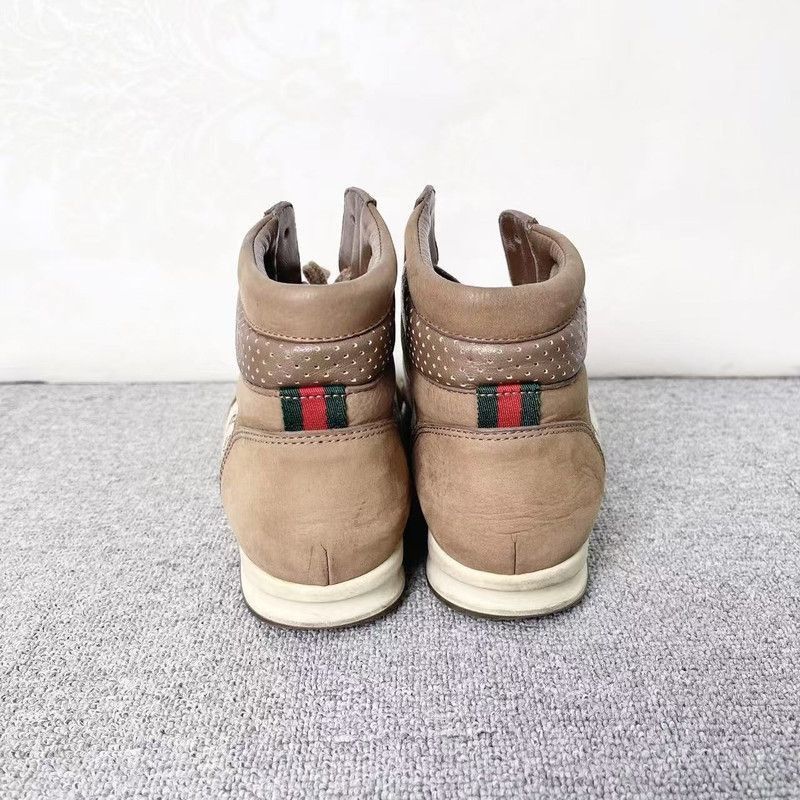 Gucci Gucci Classic High-Top Casual Shoes -2508 Size US 5.5 / EU 38 - 4 Thumbnail