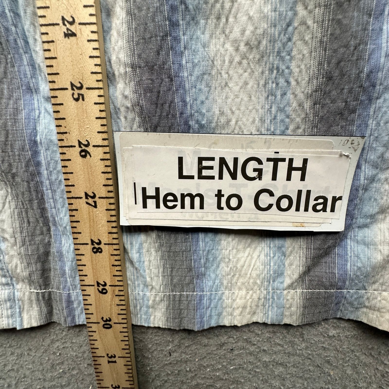 Kuhl Kuhl Vertical Striped Blue White Mens Shirt XL Button Up Size US XL / EU 56 / 4 - 5 Thumbnail